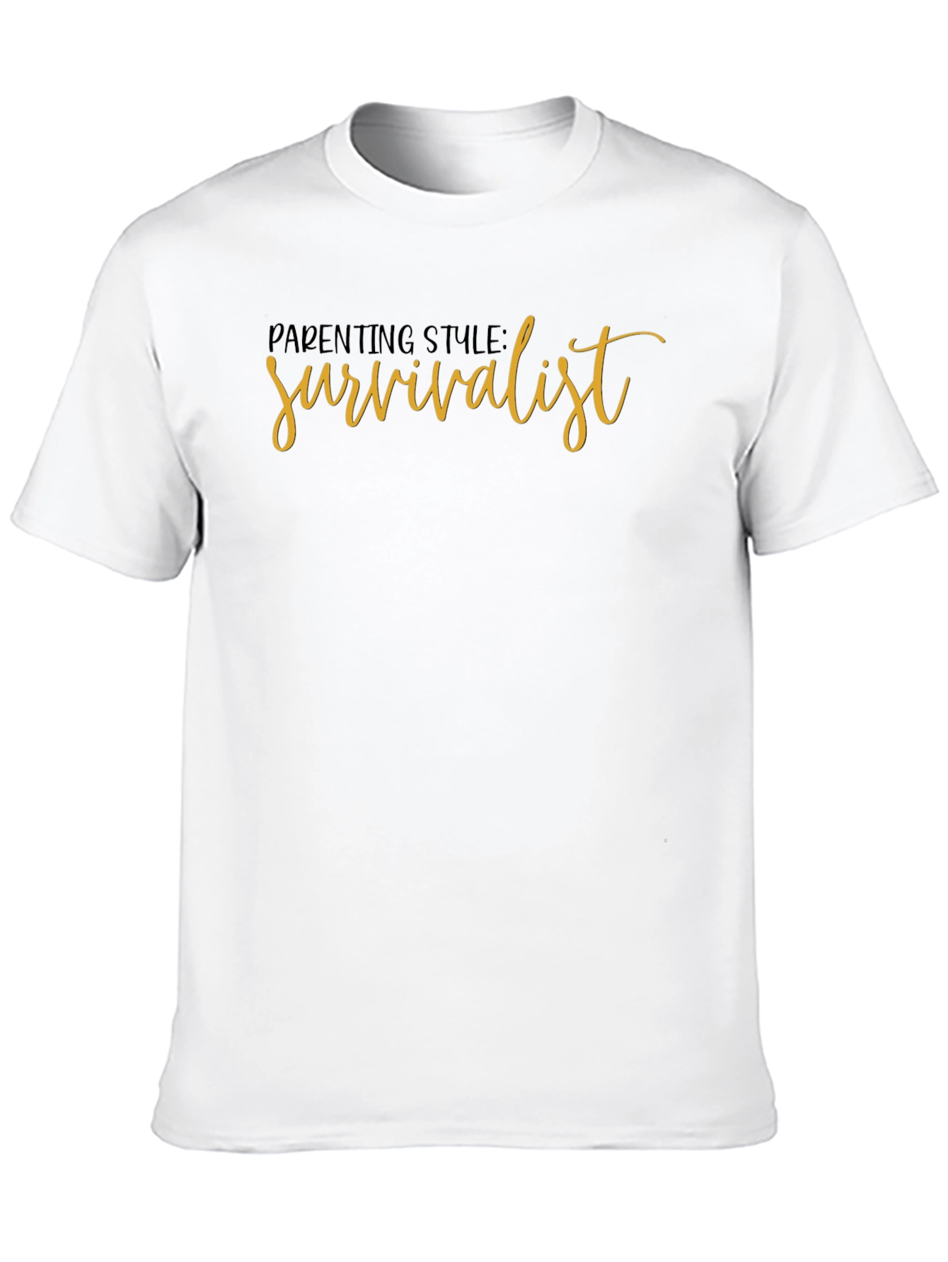 Parenting Style Survivalist Graphic T-Shirt