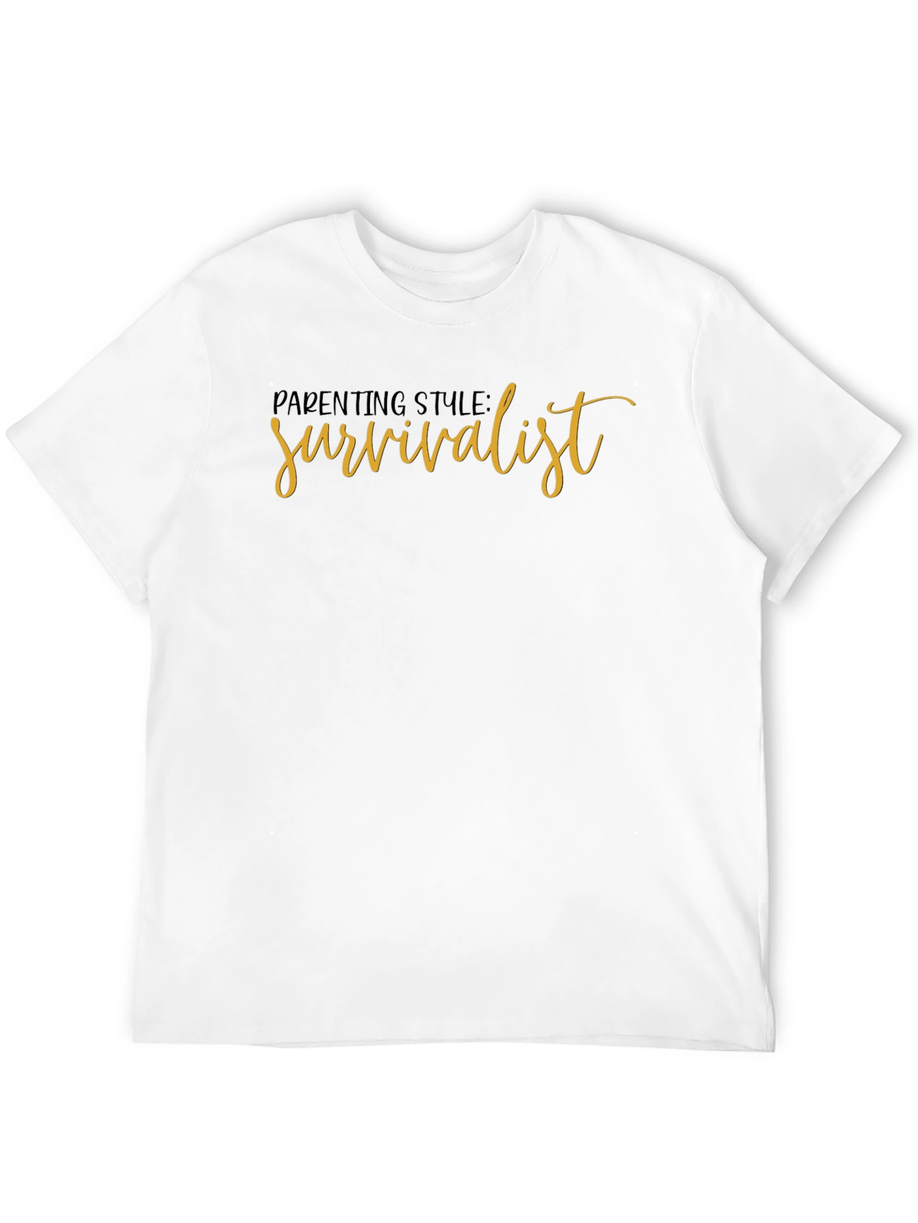 Parenting Style Survivalist Graphic T-Shirt