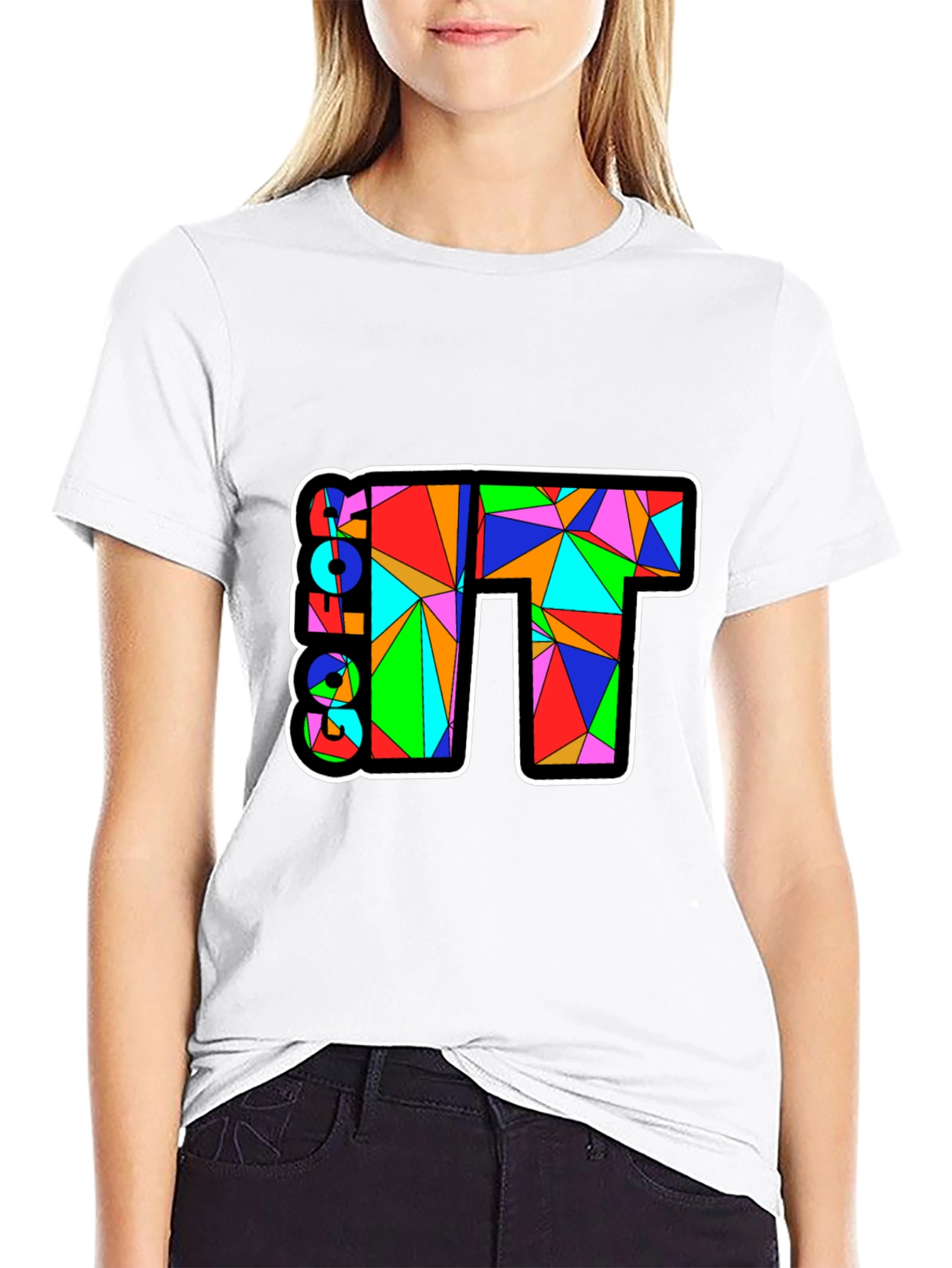 Colorful Geometric T-Shirt