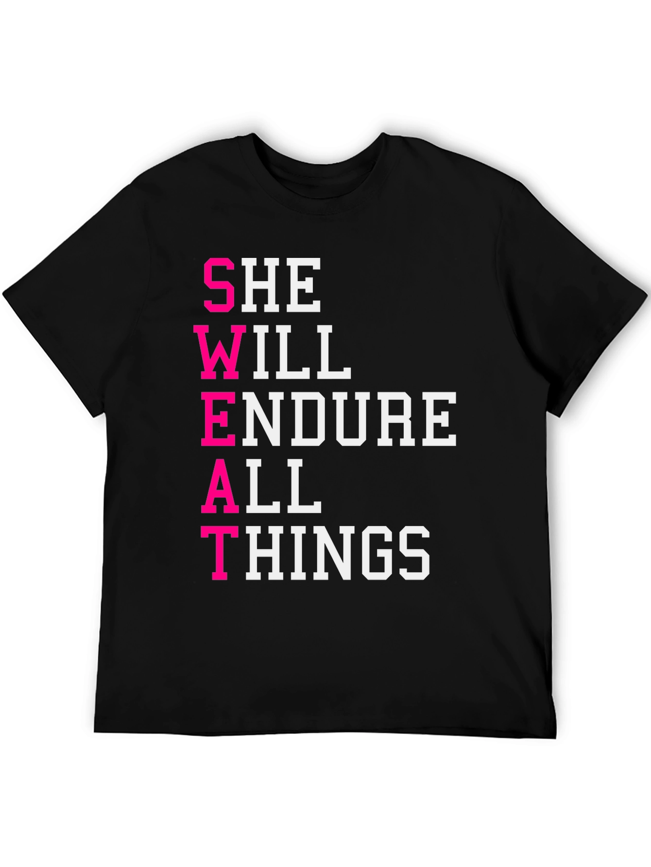 SWEAT Motivational Graphic T-Shirt