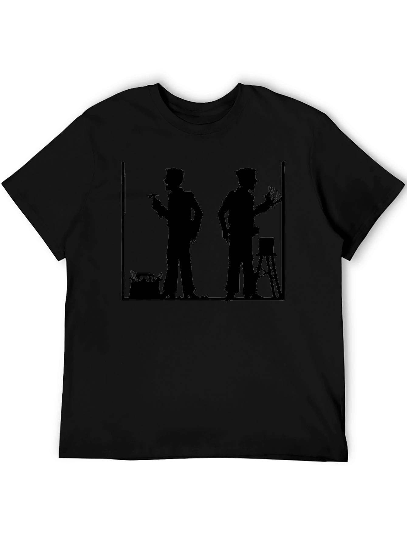 Retro Handyman Silhouette Graphic Tee