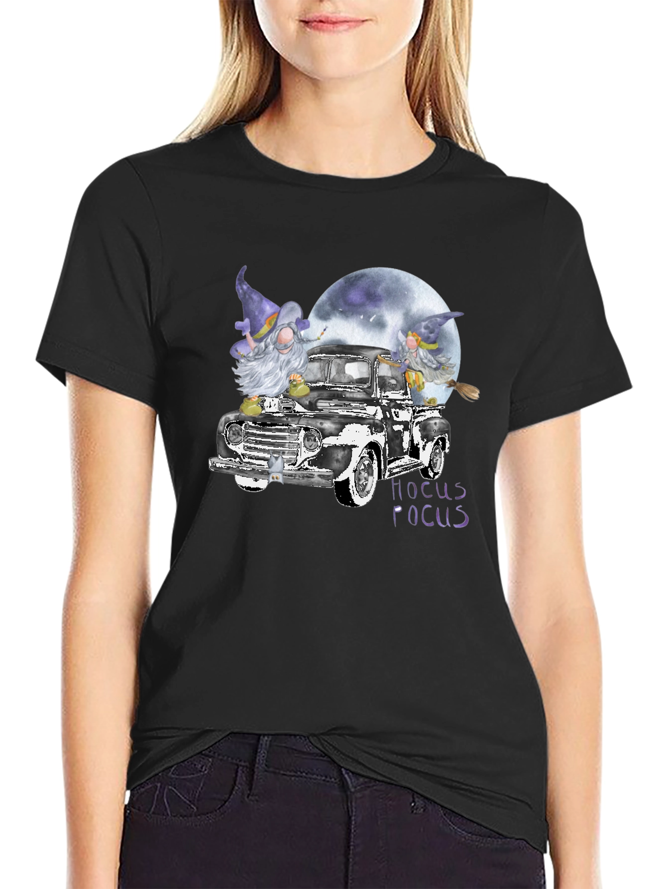 Hocus Pocus Gnome Truck Graphic Tee