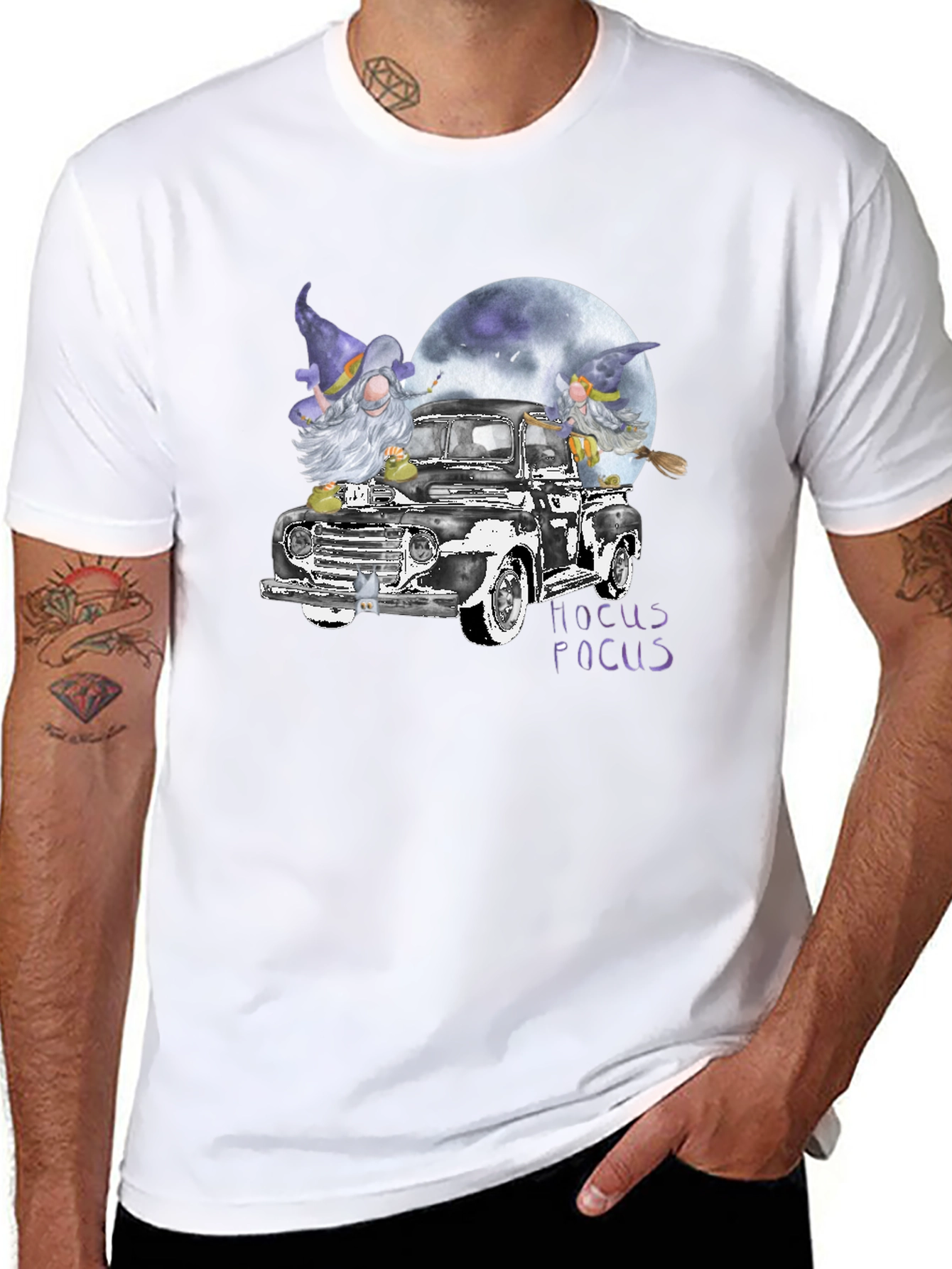 Hocus Pocus Gnome Truck Graphic Tee