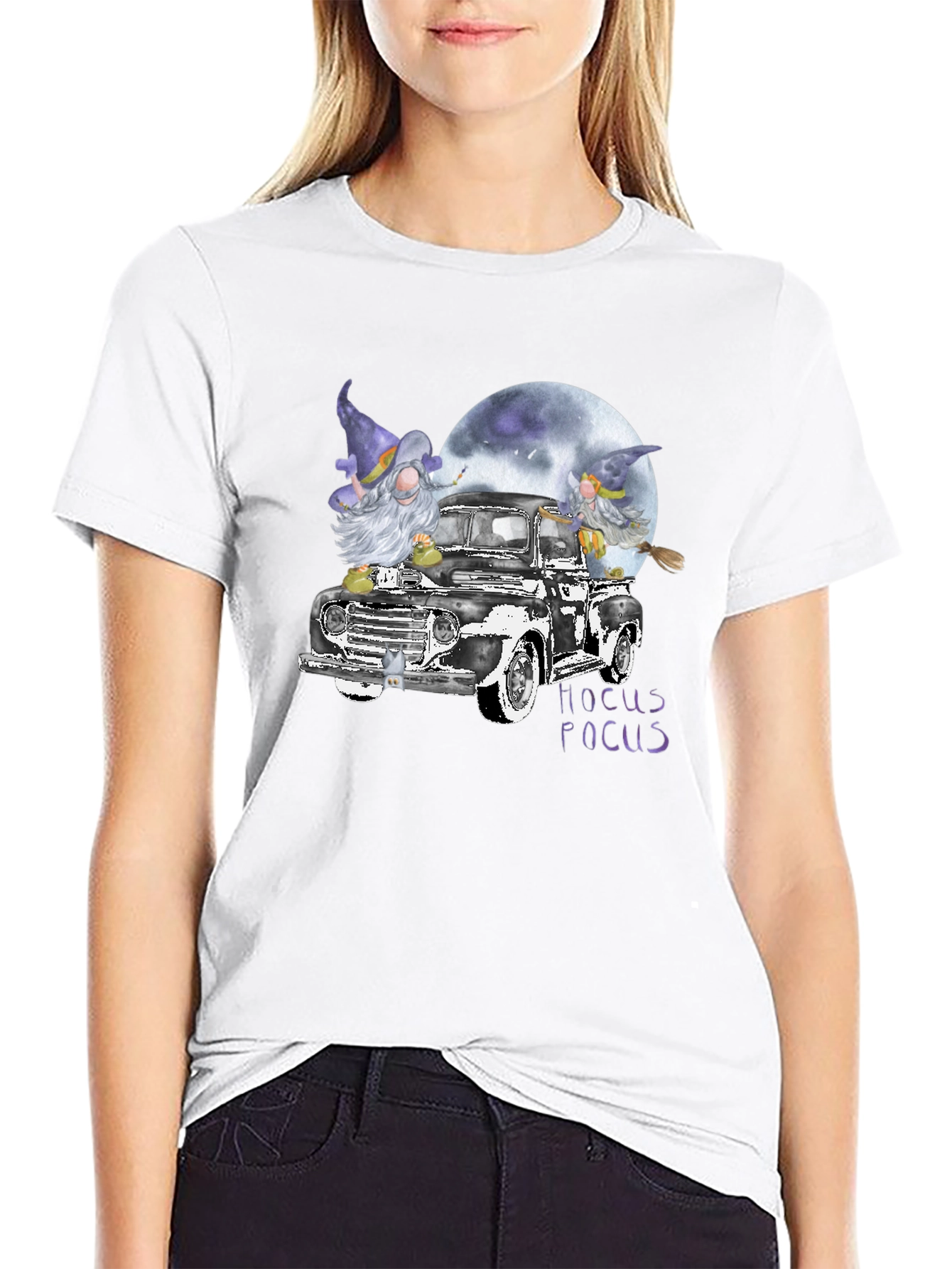 Hocus Pocus Gnome Truck Graphic Tee