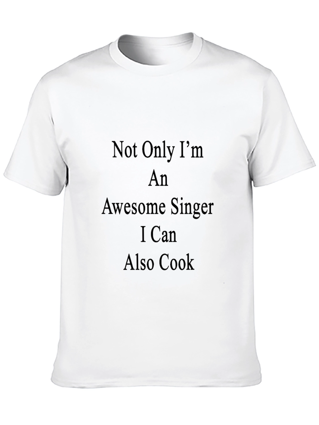 Awesome Singer & Cook T-Shirt