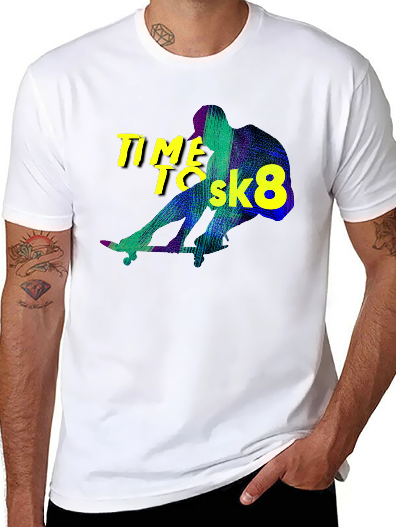 Time To Sk8 Graphic Tee