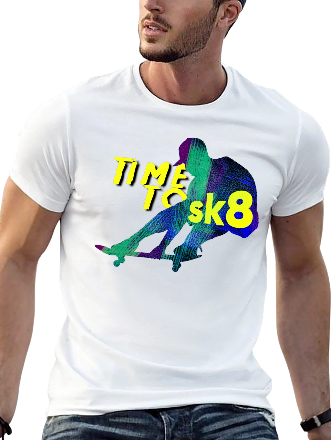 Time To Sk8 Graphic Tee