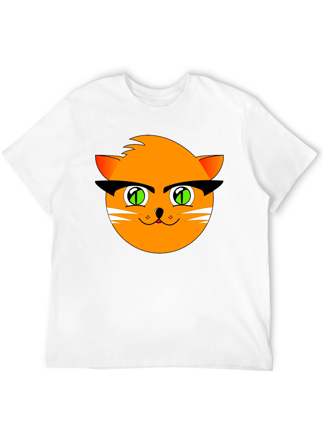 Cool Cat Graphic Black T-Shirt
