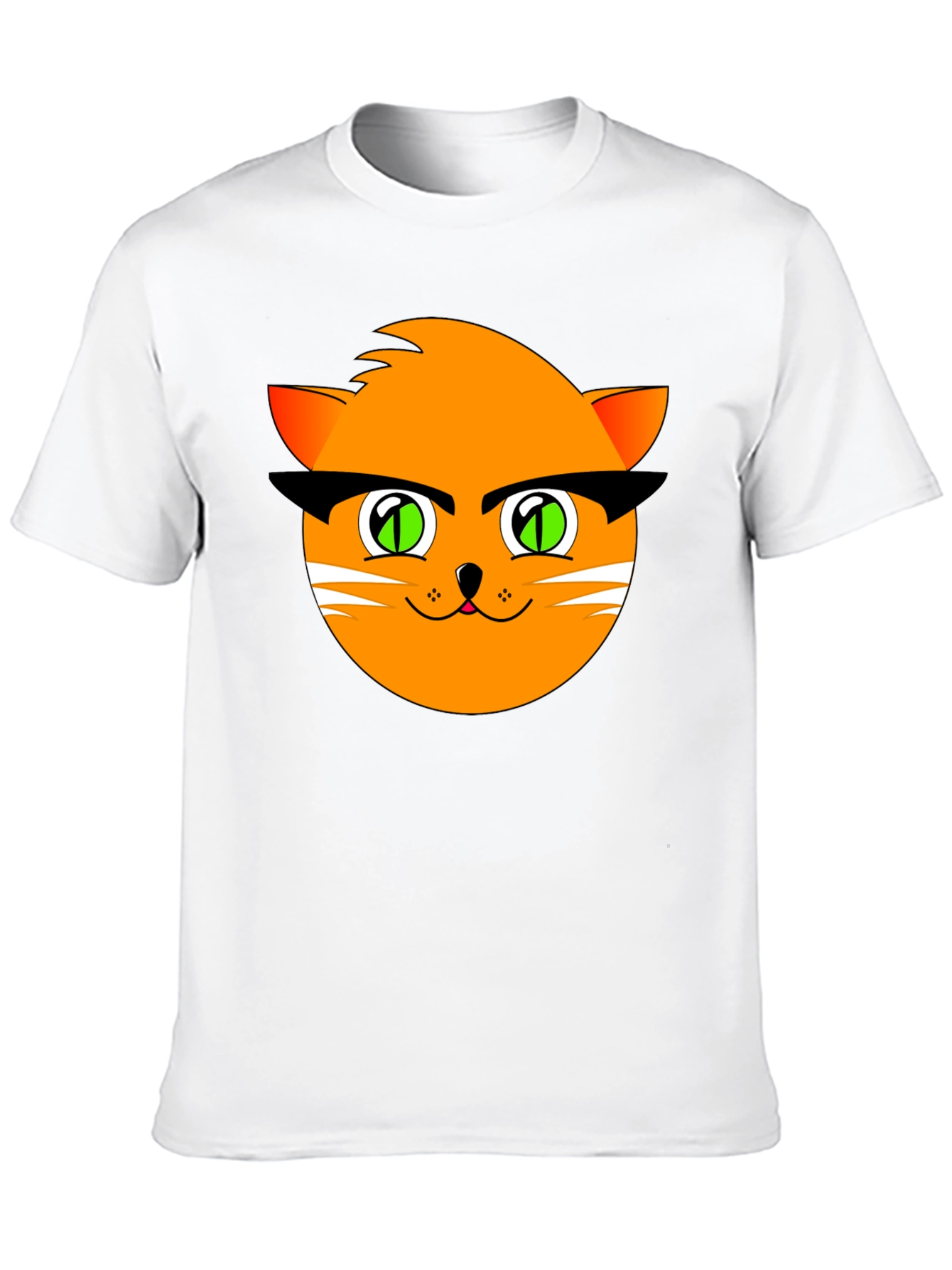 Cool Cat Graphic Black T-Shirt