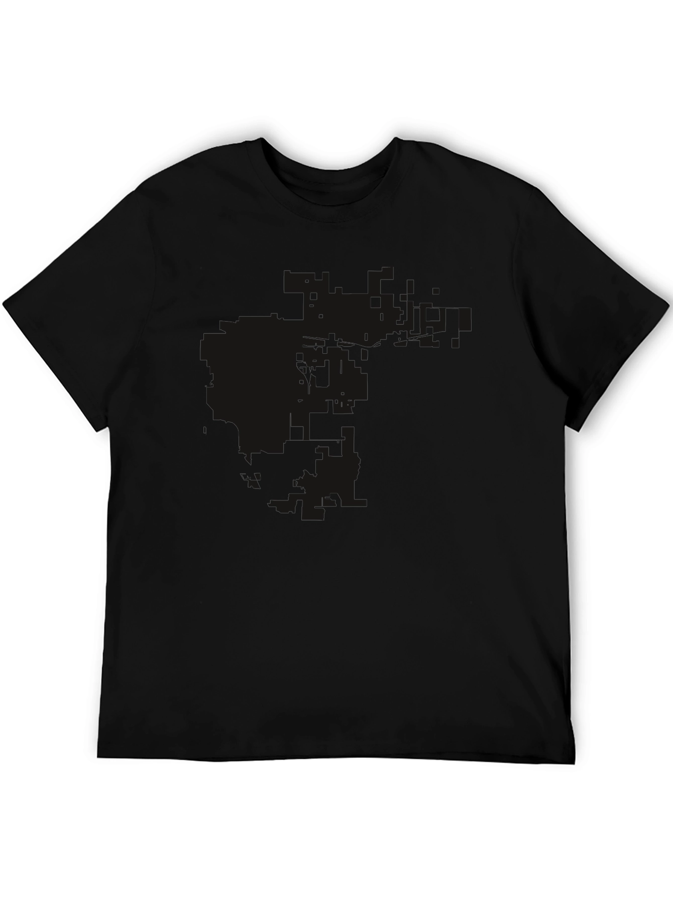 Mens Classic Black Short Sleeve T-Shirt