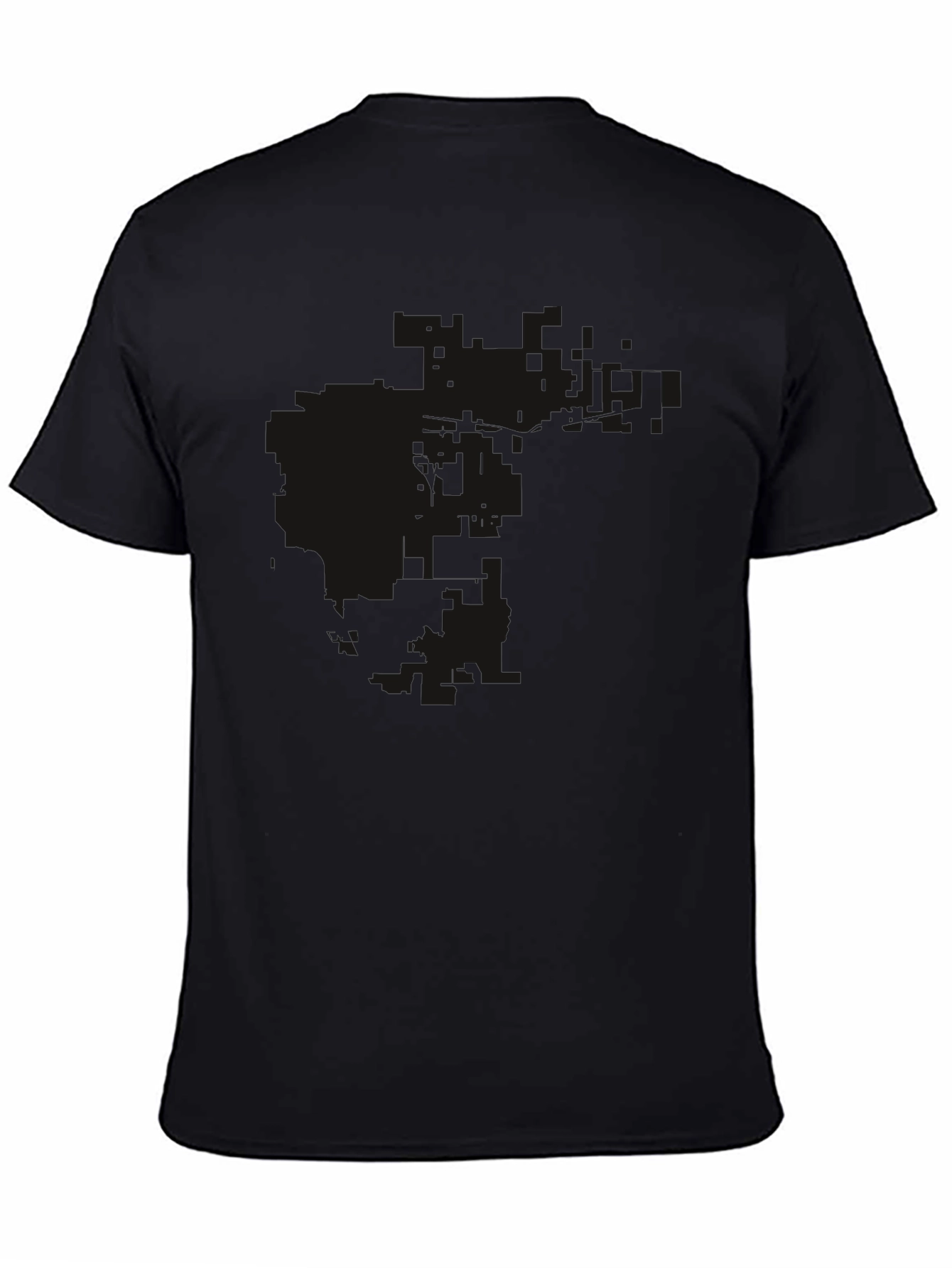Mens Classic Black Short Sleeve T-Shirt