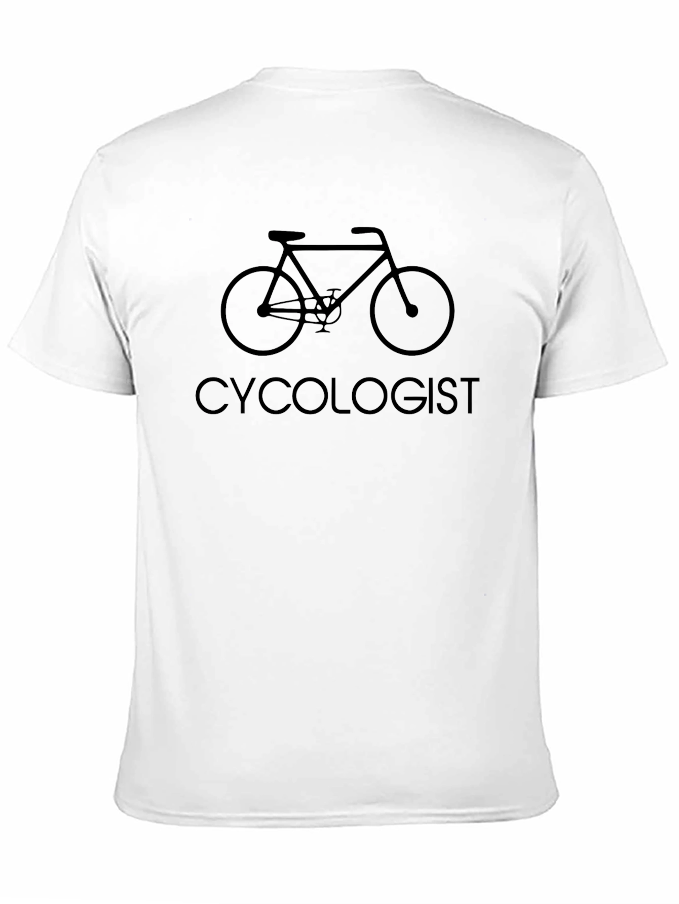 Cycololgist Graphic T-Shirt - Black Cotton Tee