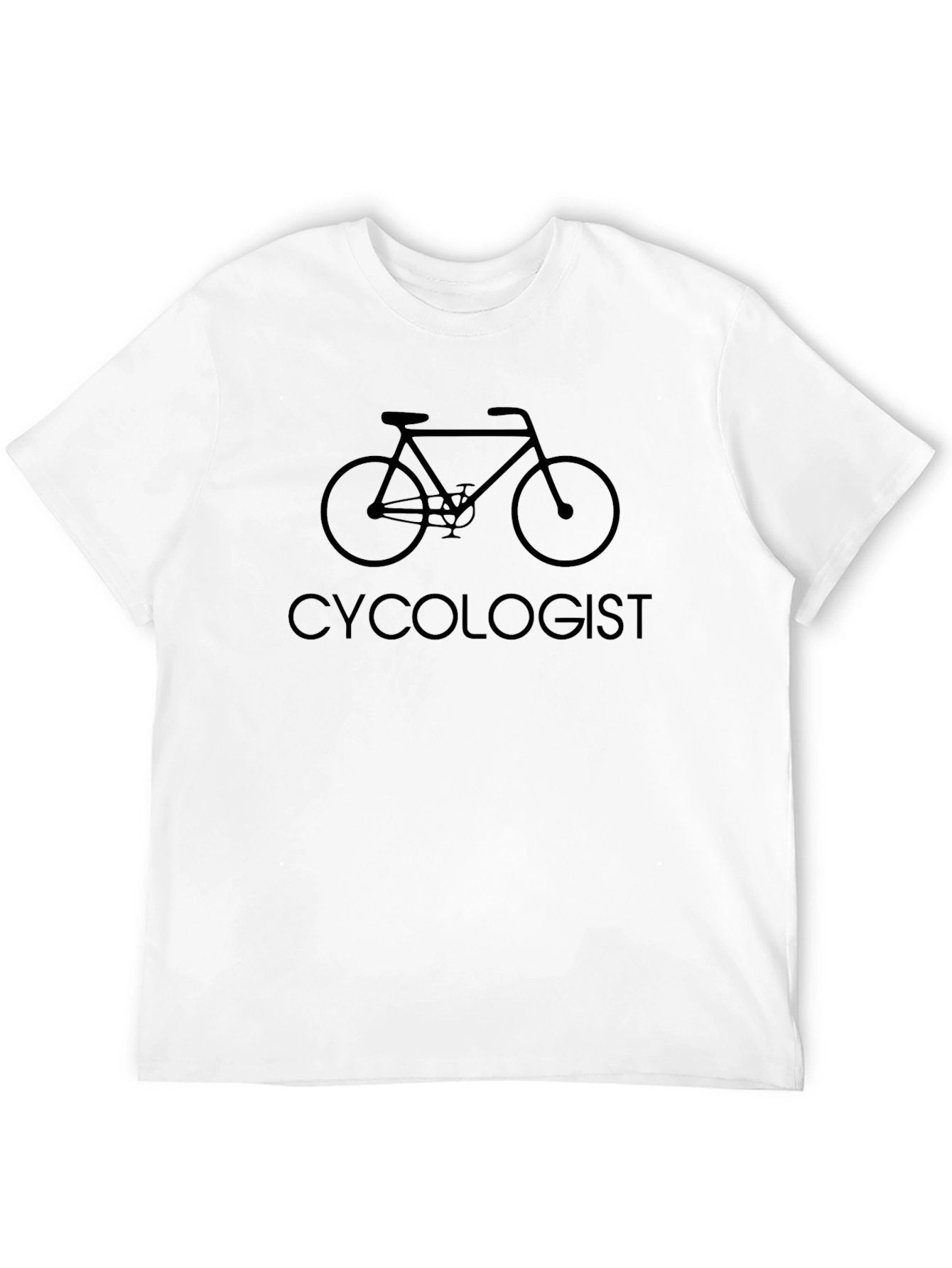 Cycololgist Graphic T-Shirt - Black Cotton Tee