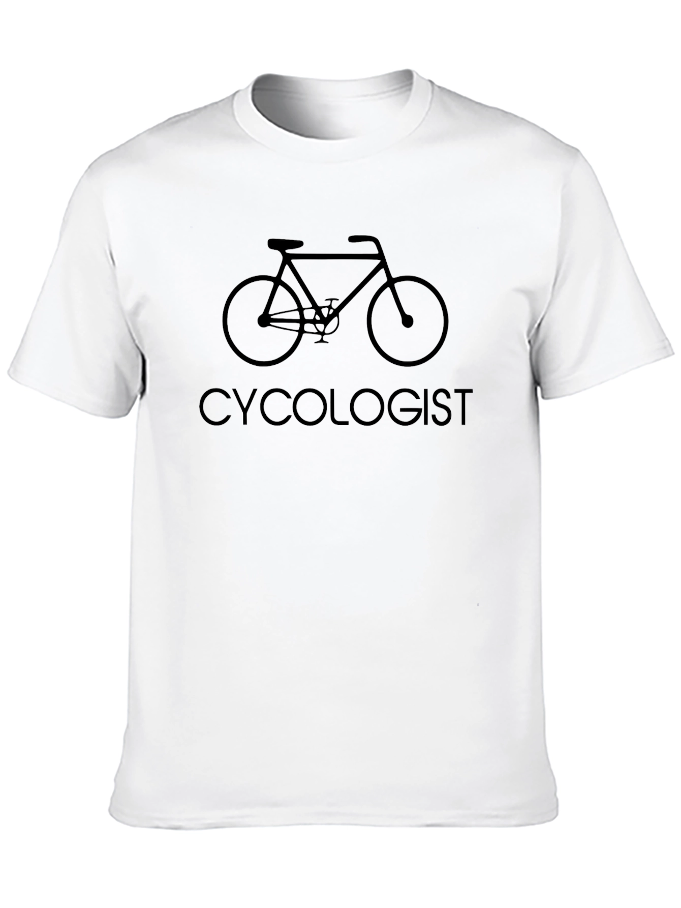 Cycololgist Graphic T-Shirt - Black Cotton Tee