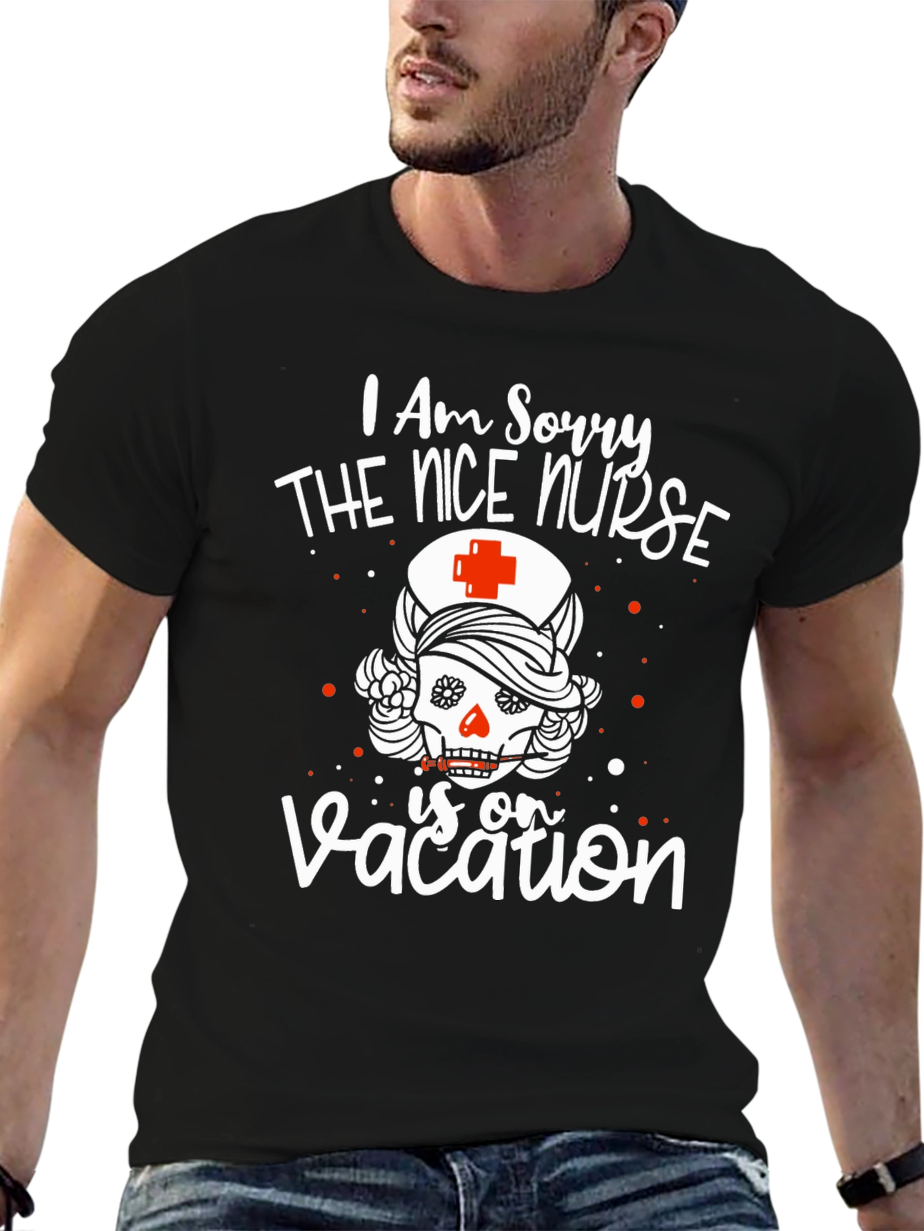 Nice Nurse On Vacation T-Shirt