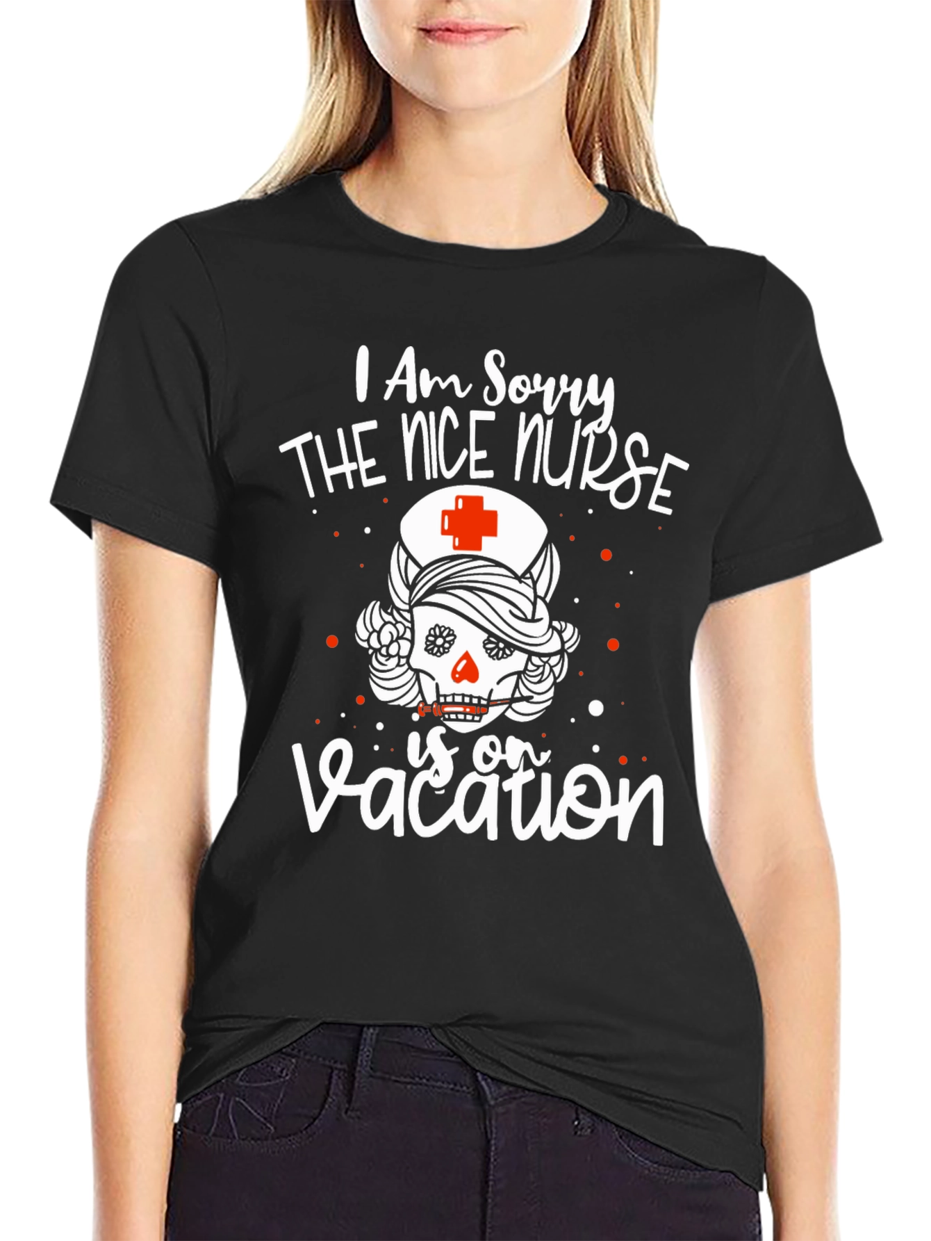Nice Nurse On Vacation T-Shirt