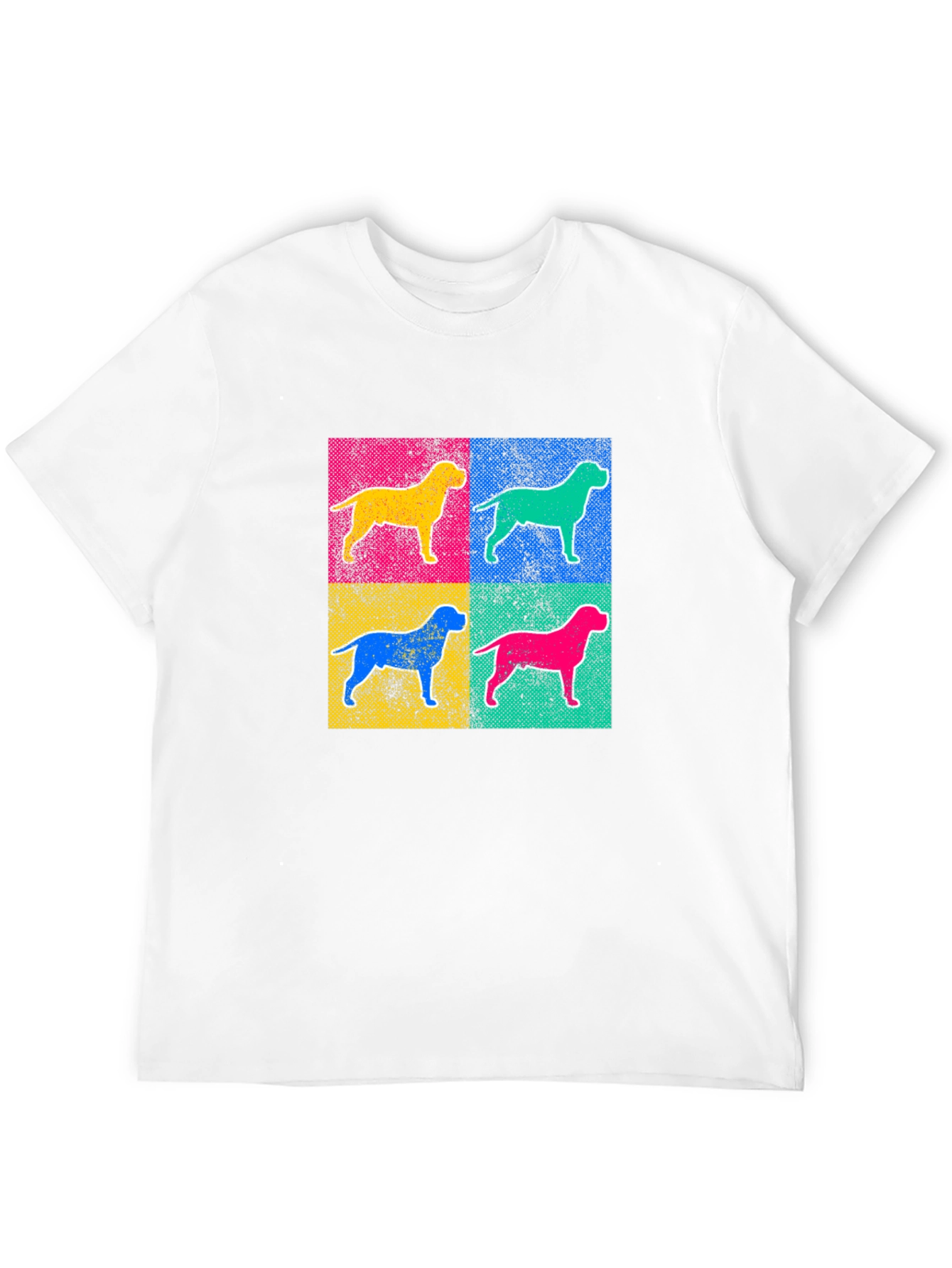Pop Art Dog Breed Graphic T-Shirt
