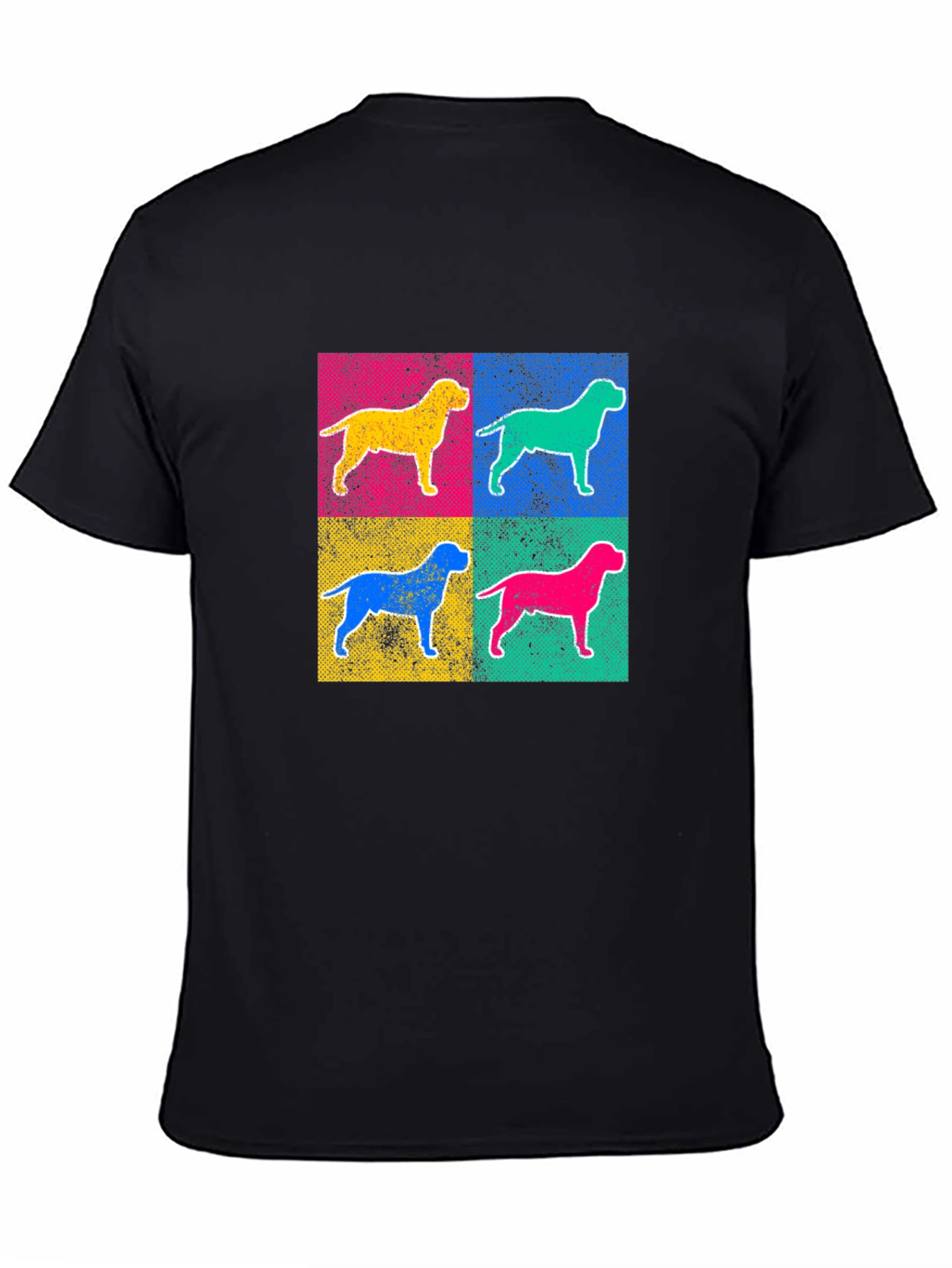 Pop Art Dog Breed Graphic T-Shirt