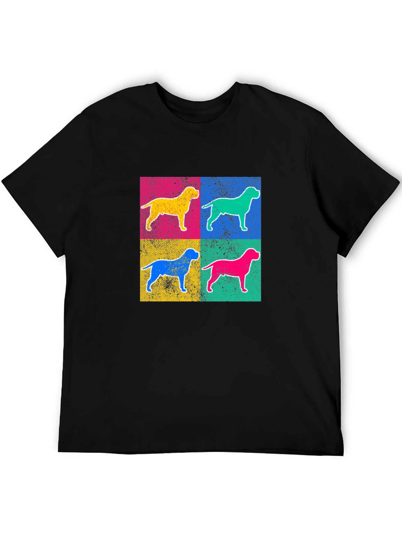 Pop Art Dog Breed Graphic T-Shirt