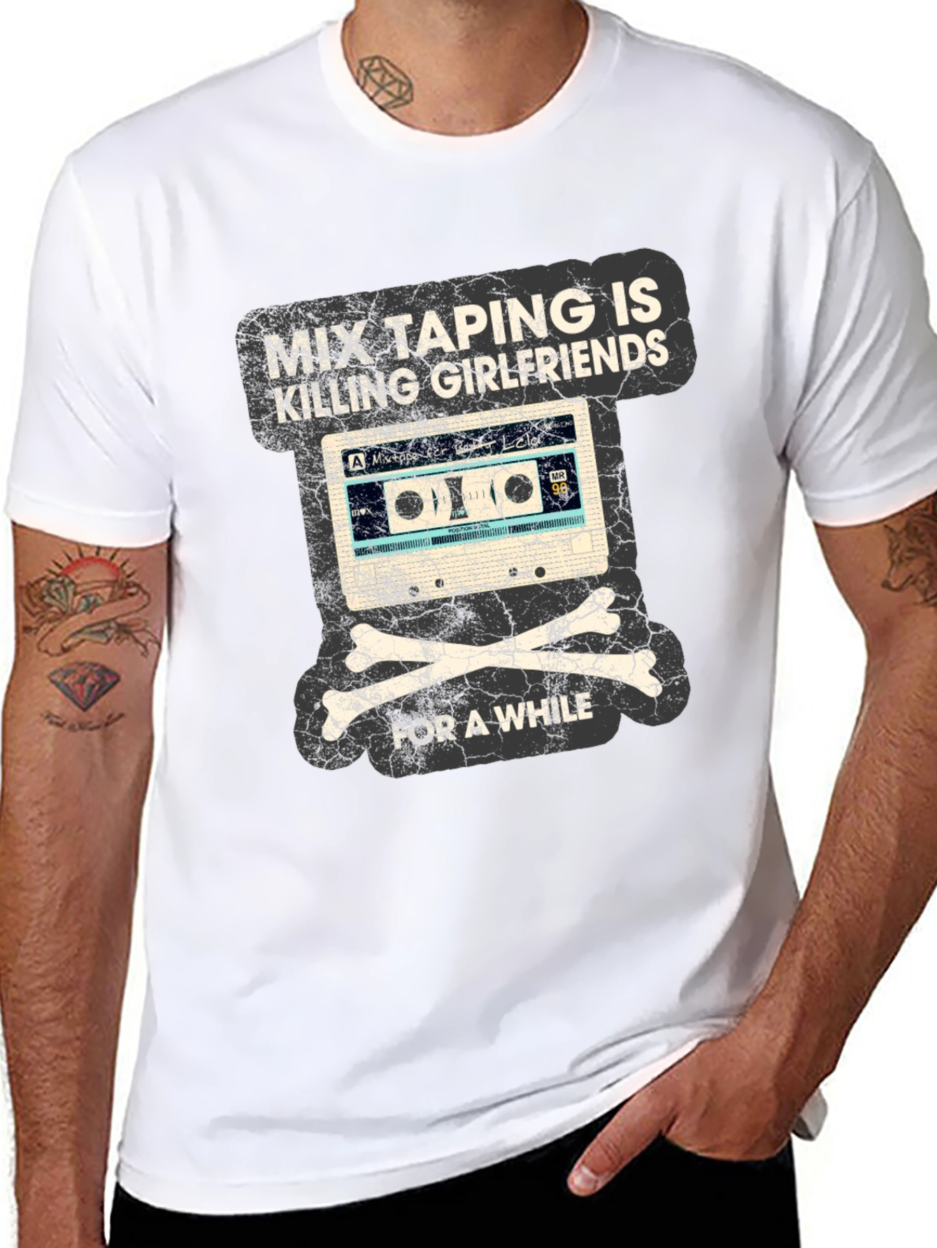 Mix Taping Is Killing Girlfriends T-Shirt