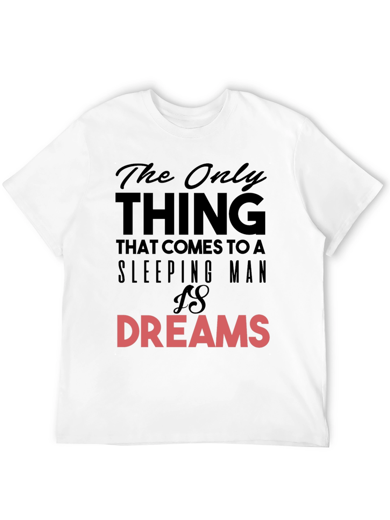 Sleeping Man Dreams Graphic T-Shirt