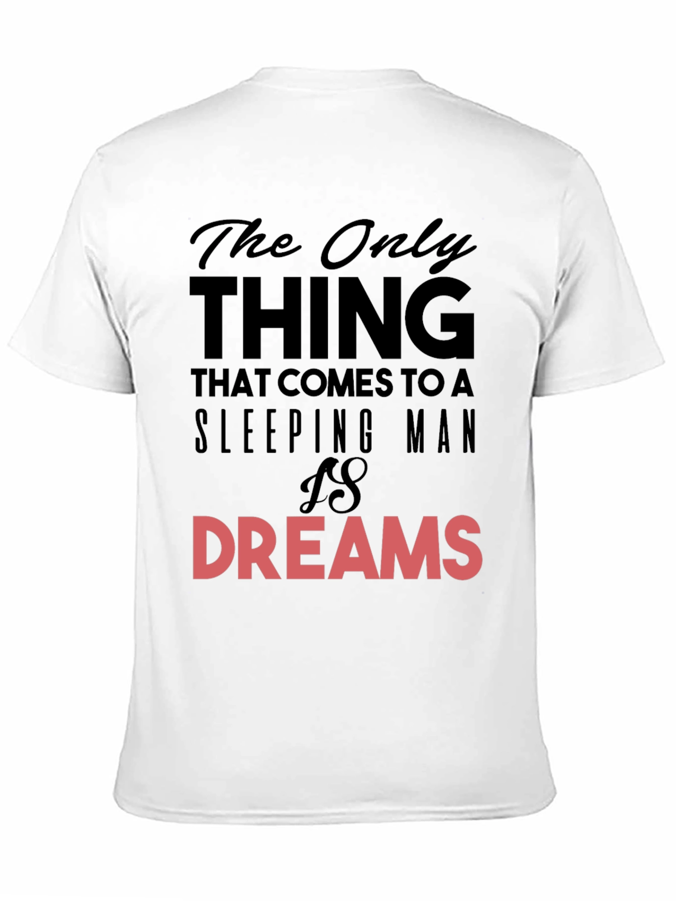 Sleeping Man Dreams Graphic T-Shirt