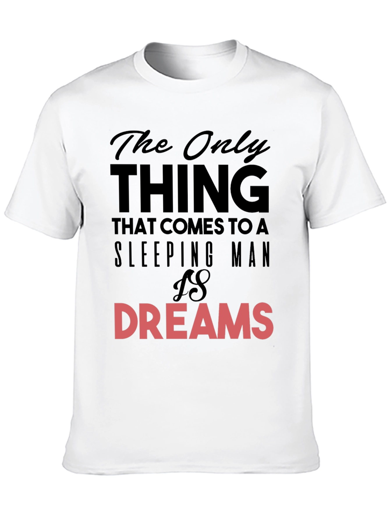 Sleeping Man Dreams Graphic T-Shirt