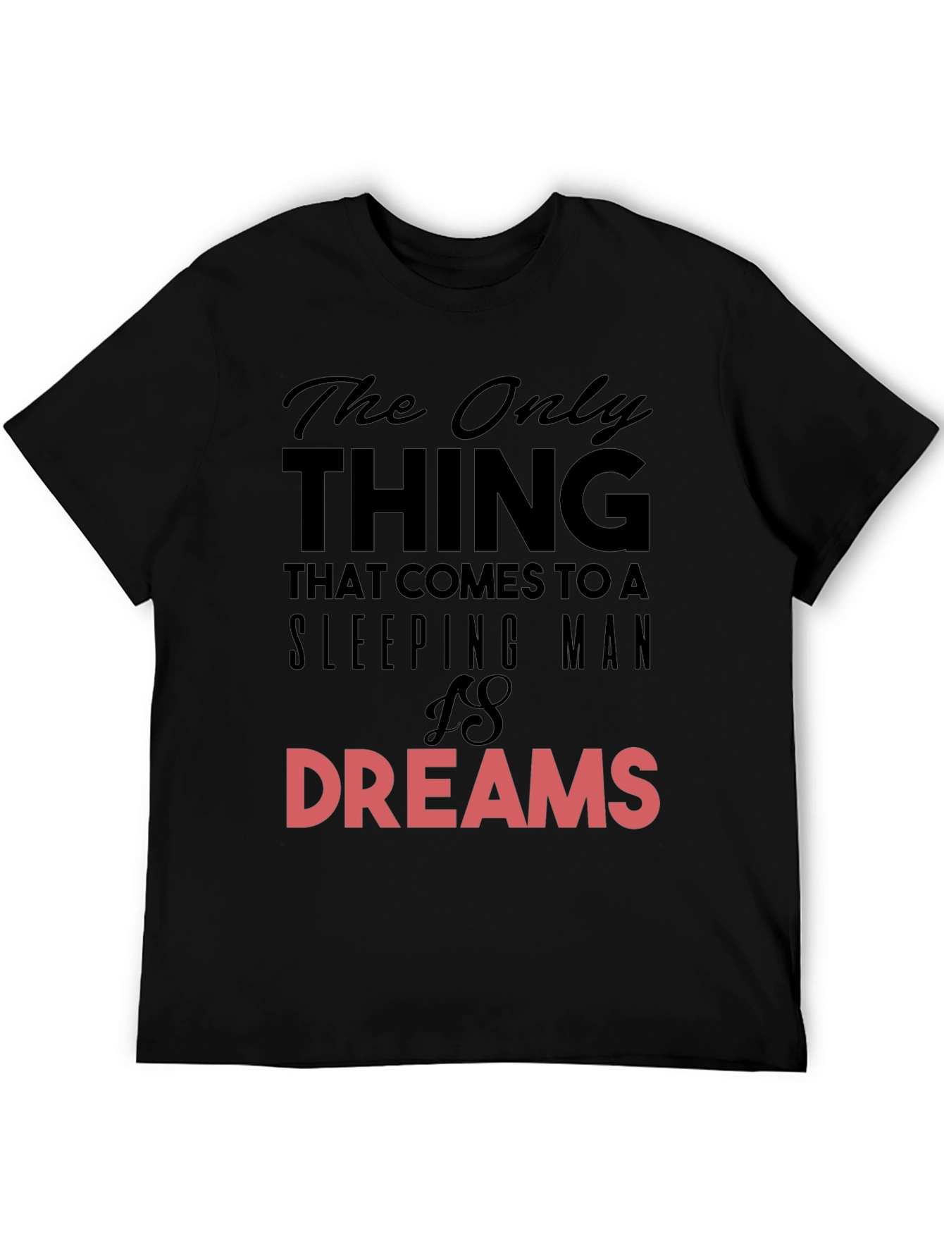 Sleeping Man Dreams Graphic T-Shirt