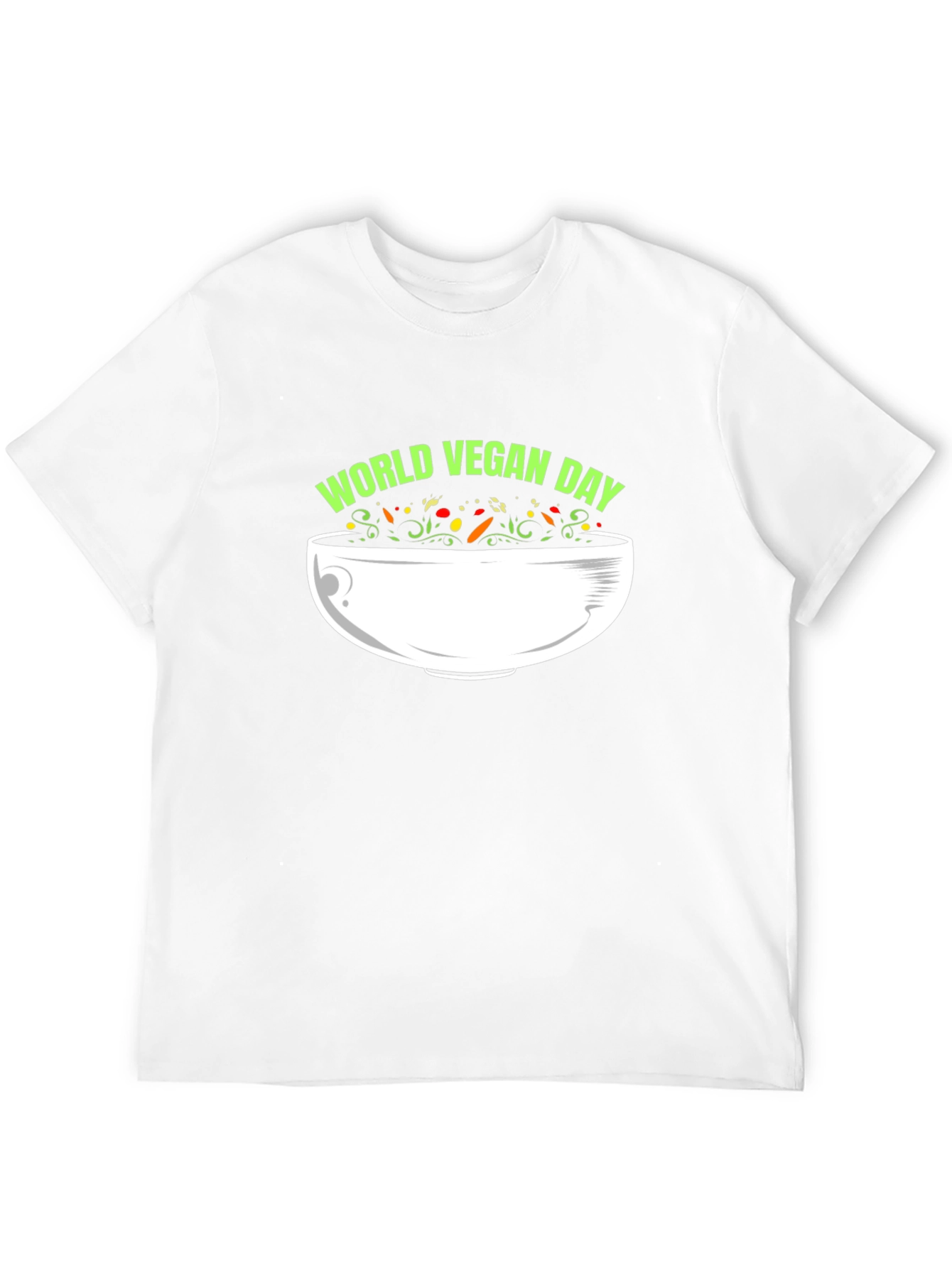 World Vegan Day Black T-Shirt