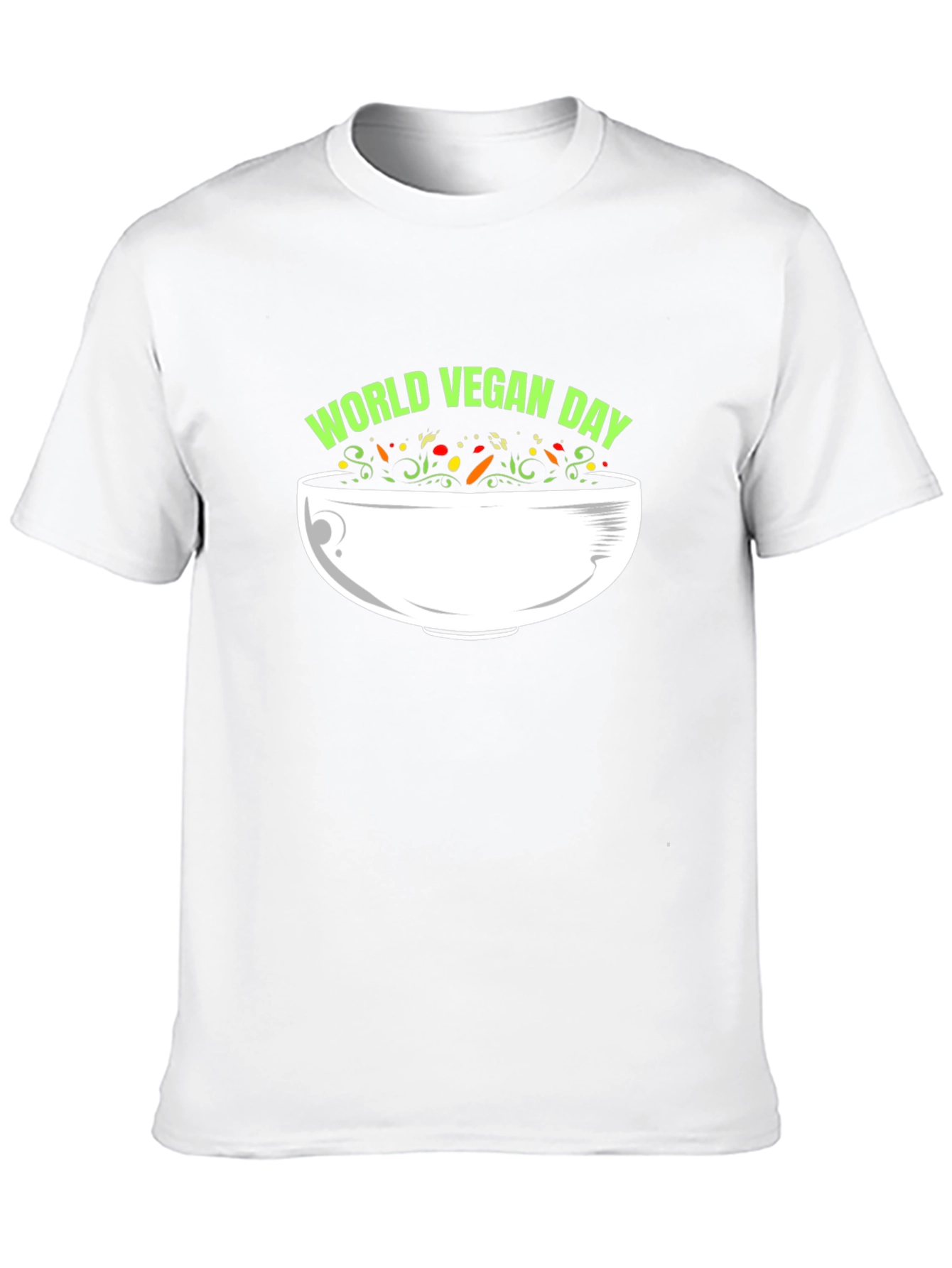 World Vegan Day Black T-Shirt