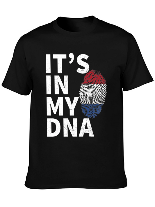 Its In My DNA T-Shirt Patriotic Graphic Tee