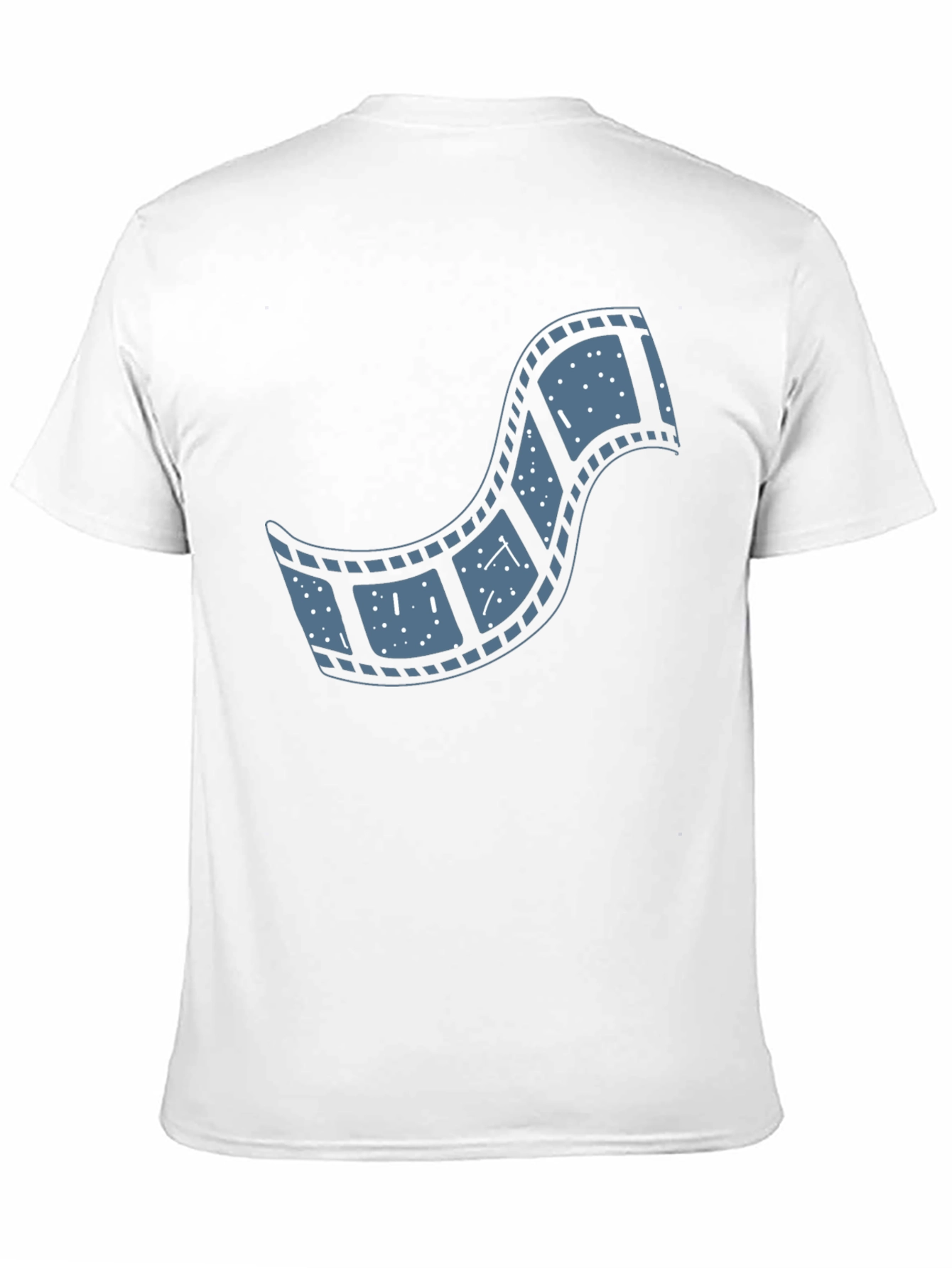 Movie Film Reel T-Shirt - Black