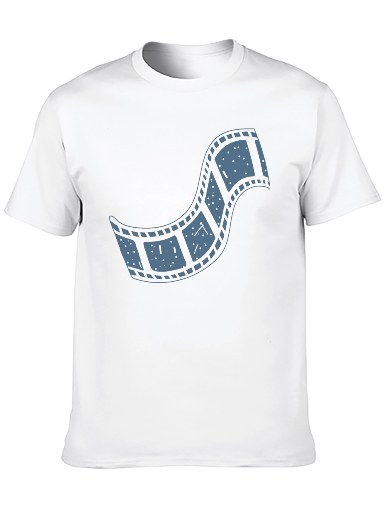 Movie Film Reel T-Shirt - Black