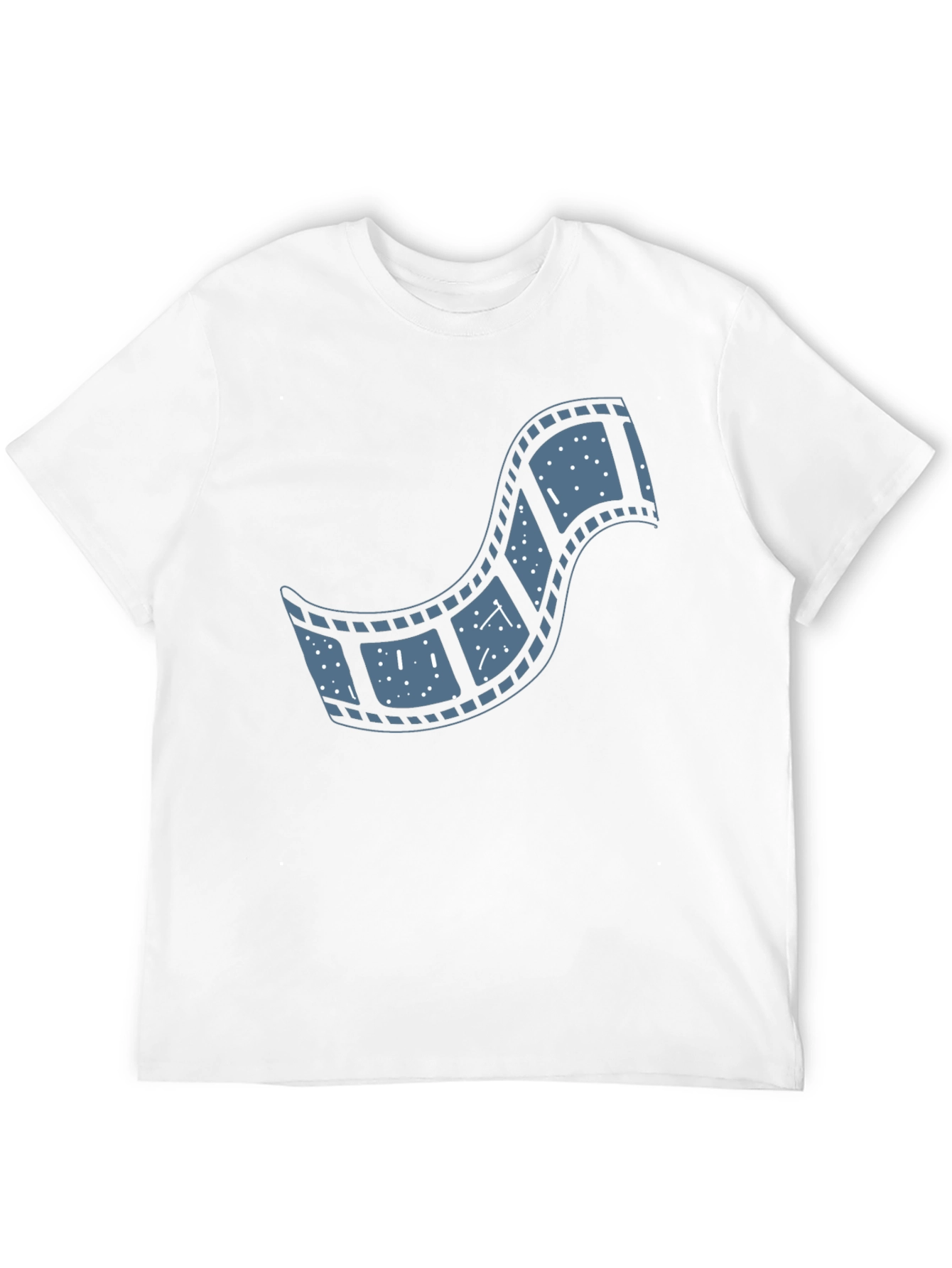 Movie Film Reel T-Shirt - Black
