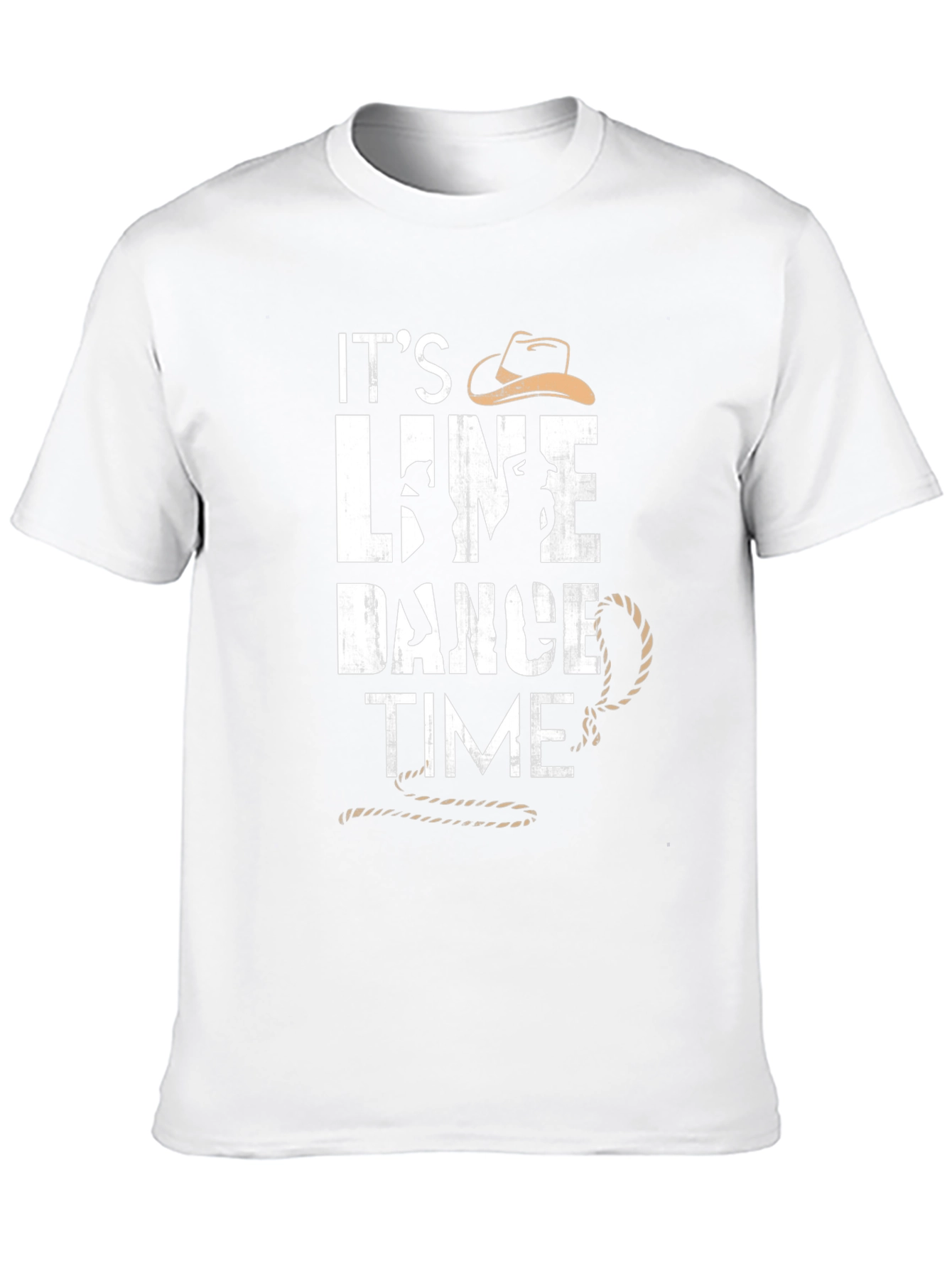 Line Dance Time Black Graphic Tee