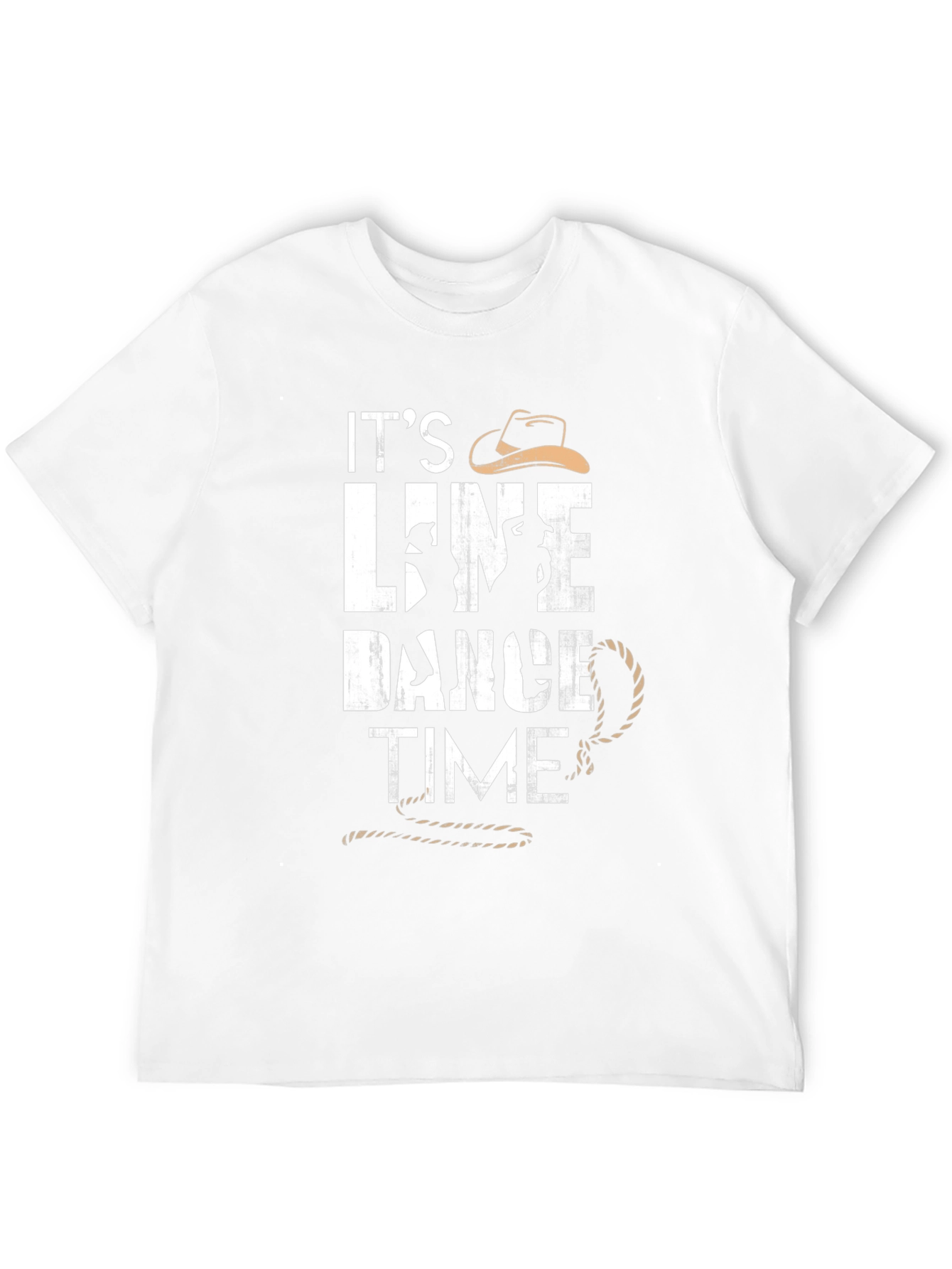 Line Dance Time Black Graphic Tee