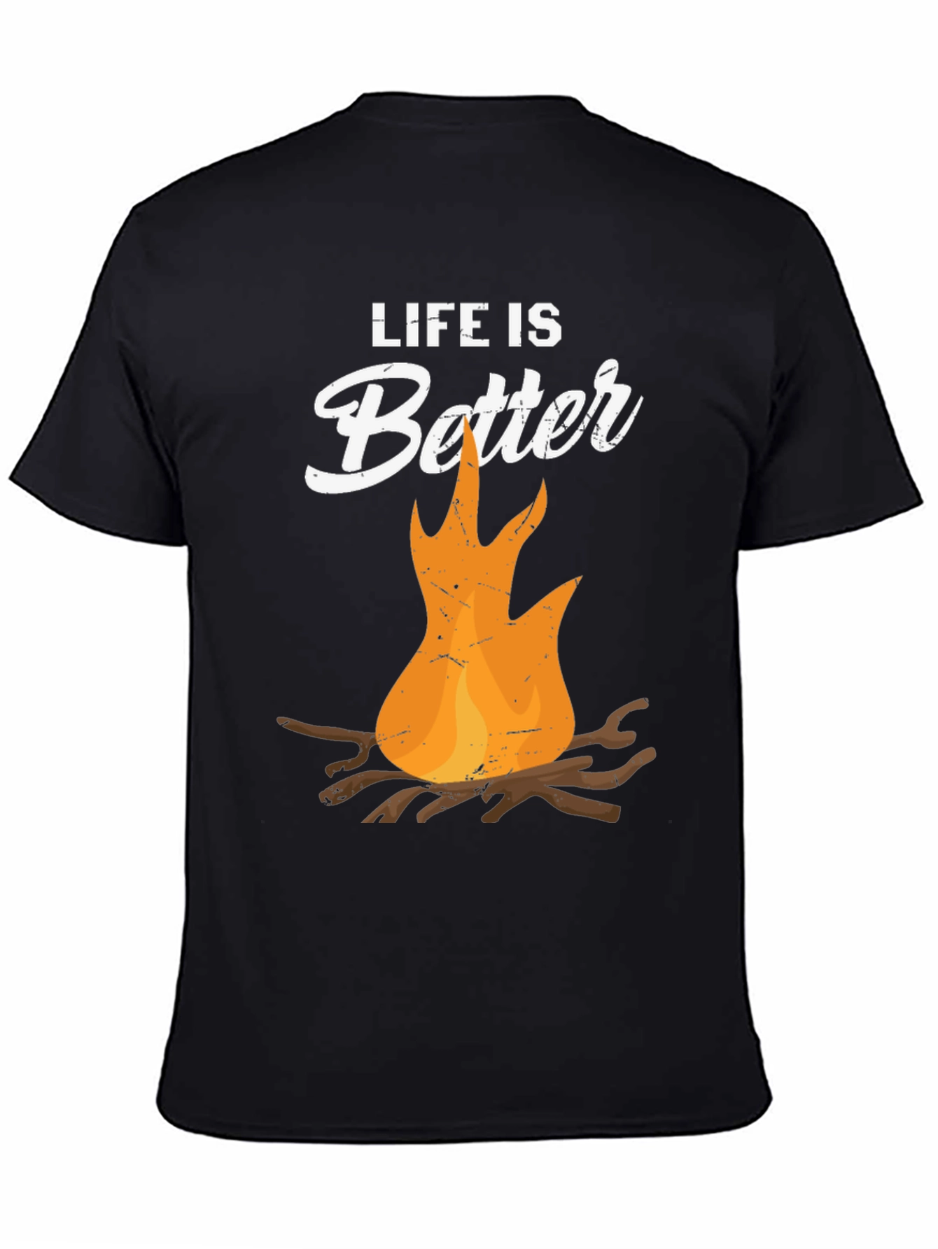 Life is Better Campfire Graphic T-Shirt