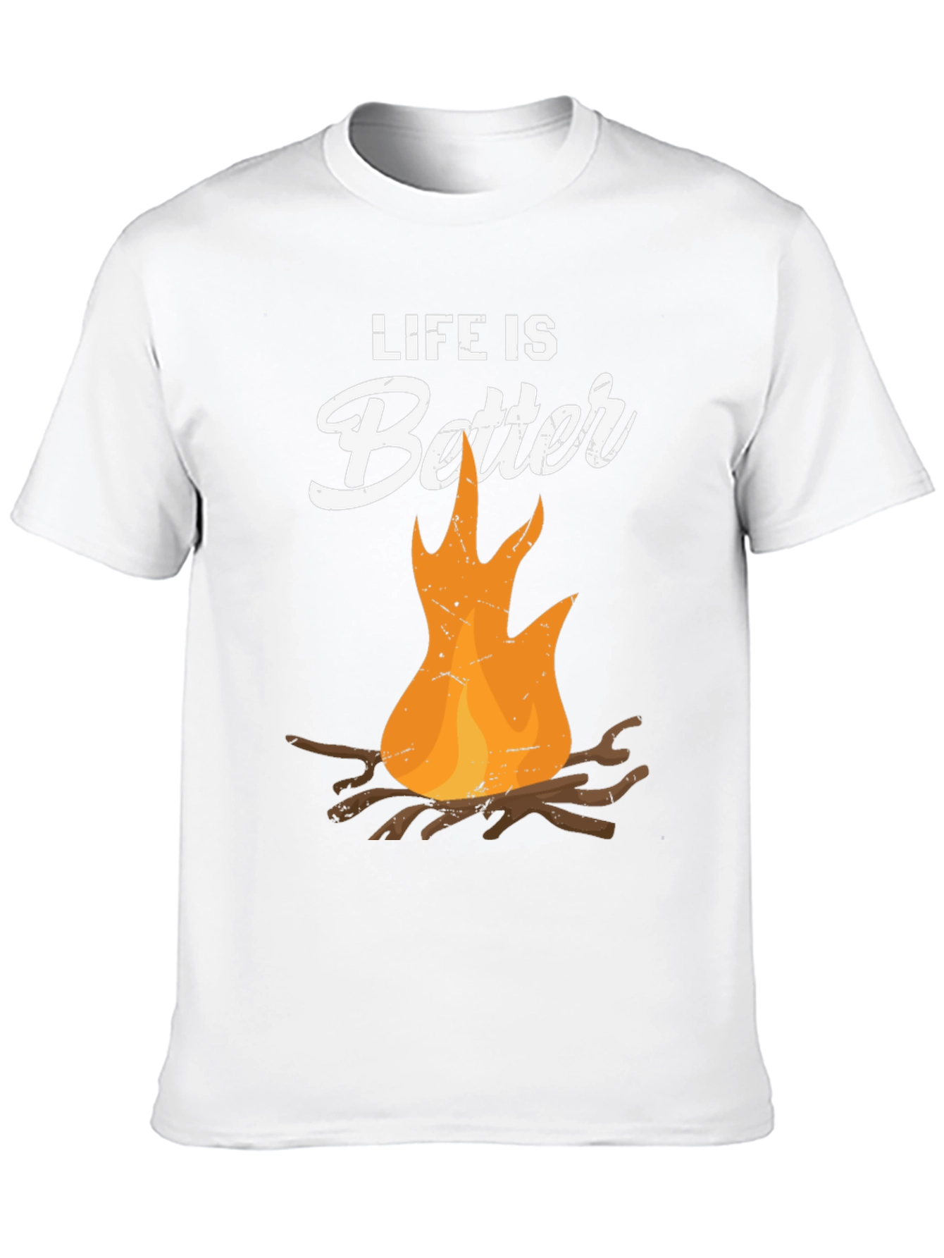 Life is Better Campfire Graphic T-Shirt