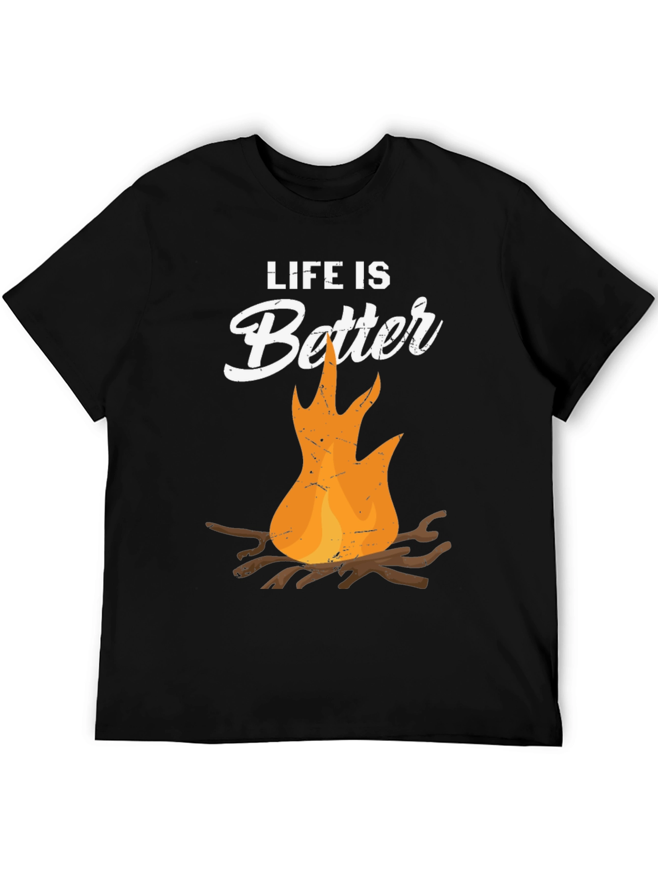Life is Better Campfire Graphic T-Shirt