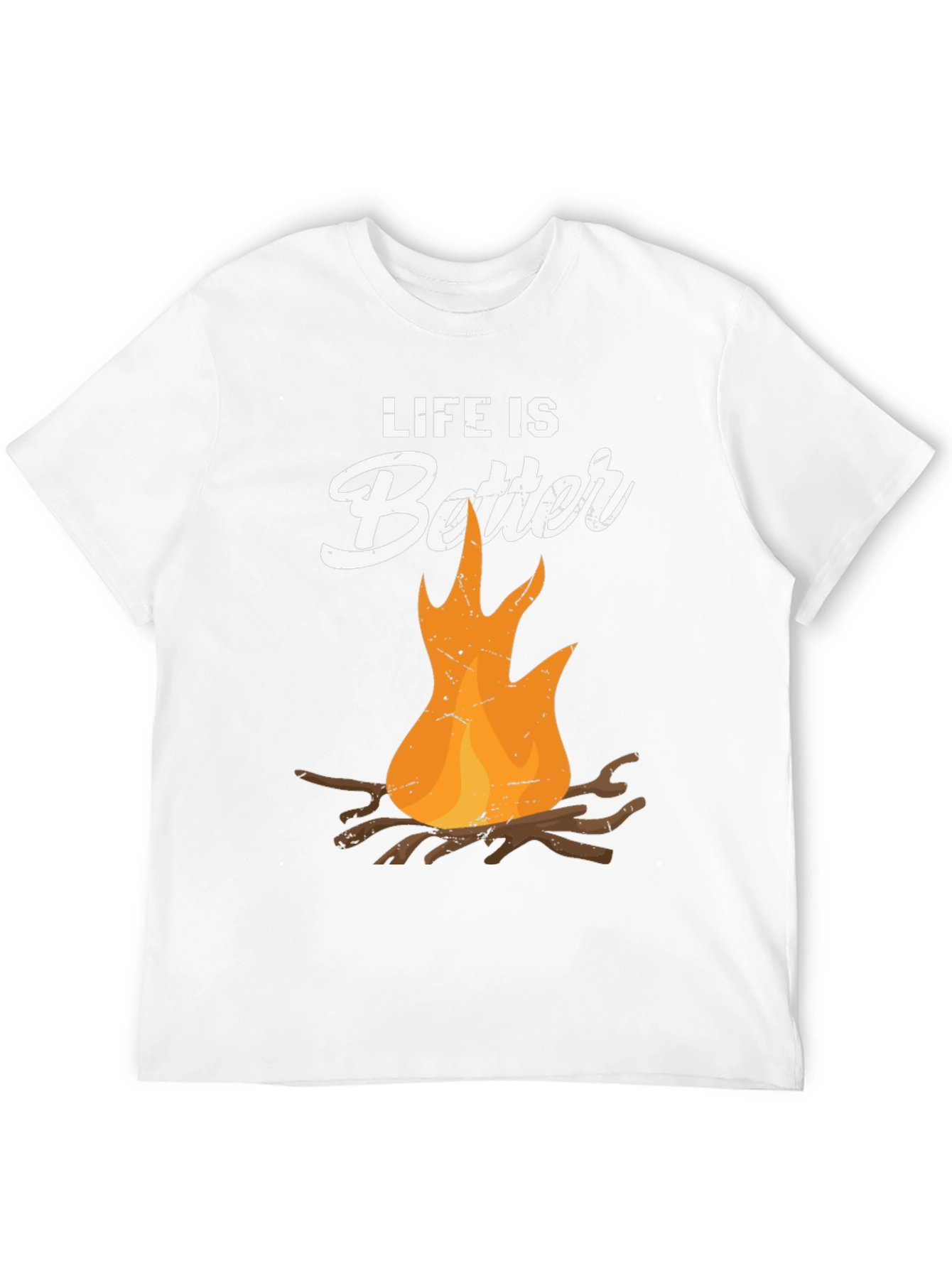 Life is Better Campfire Graphic T-Shirt