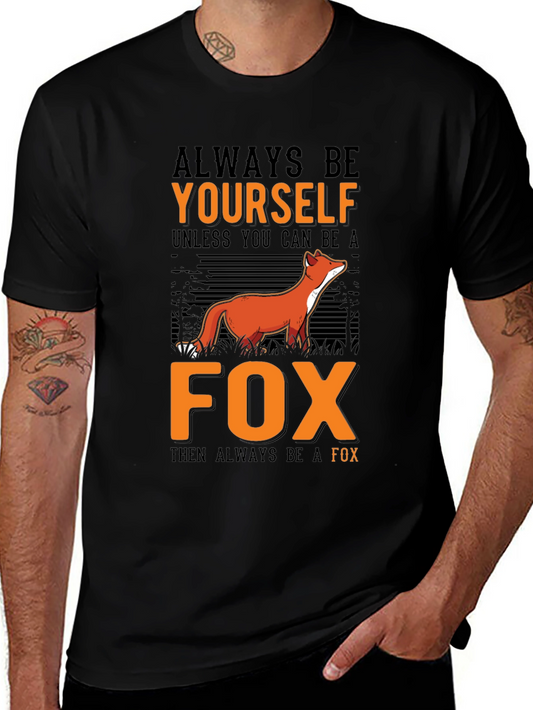 Always Be Yourself Fox Graphic Tee