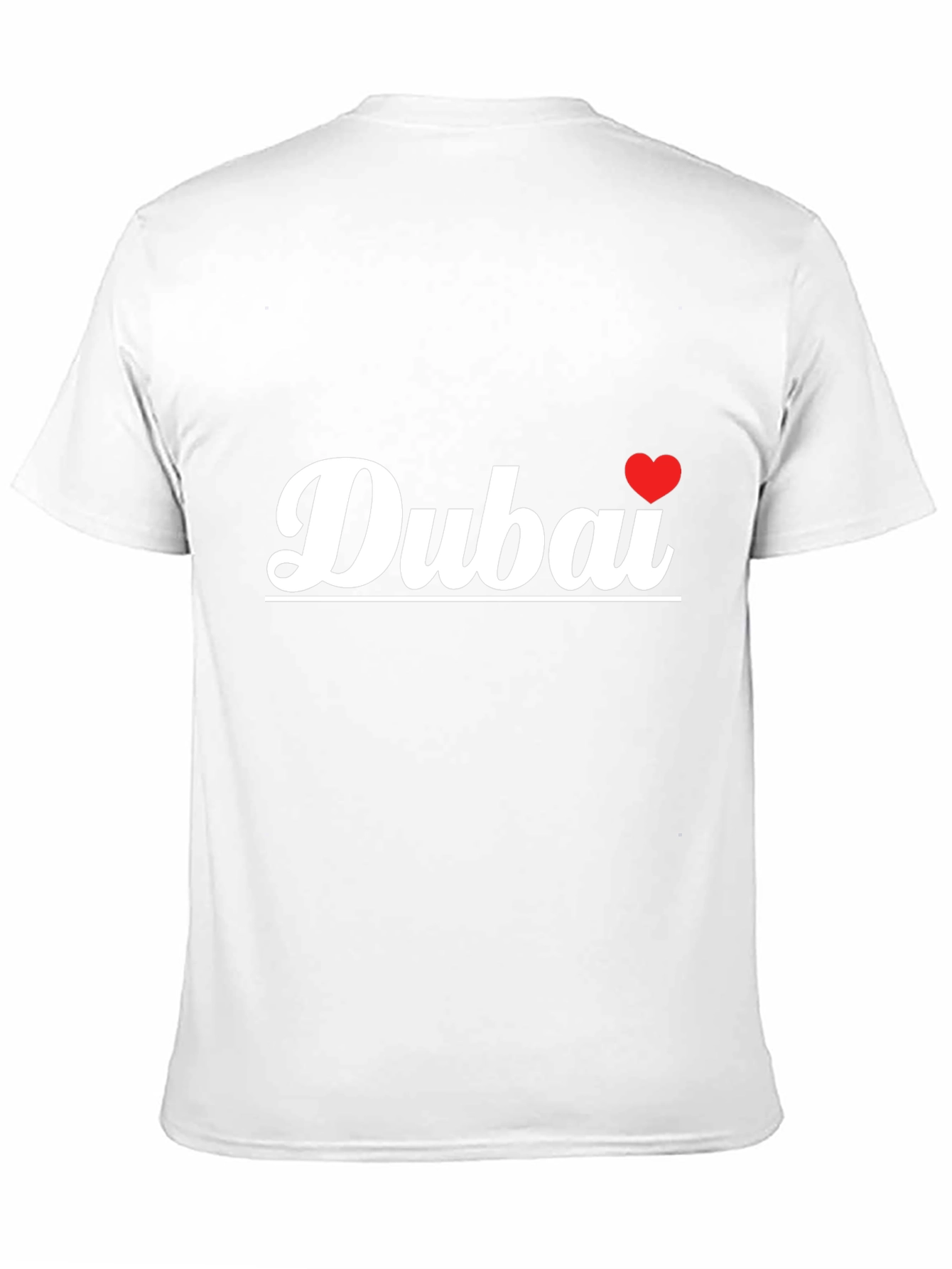 Dubai Love Graphic Tee - Trendy Black T-Shirt