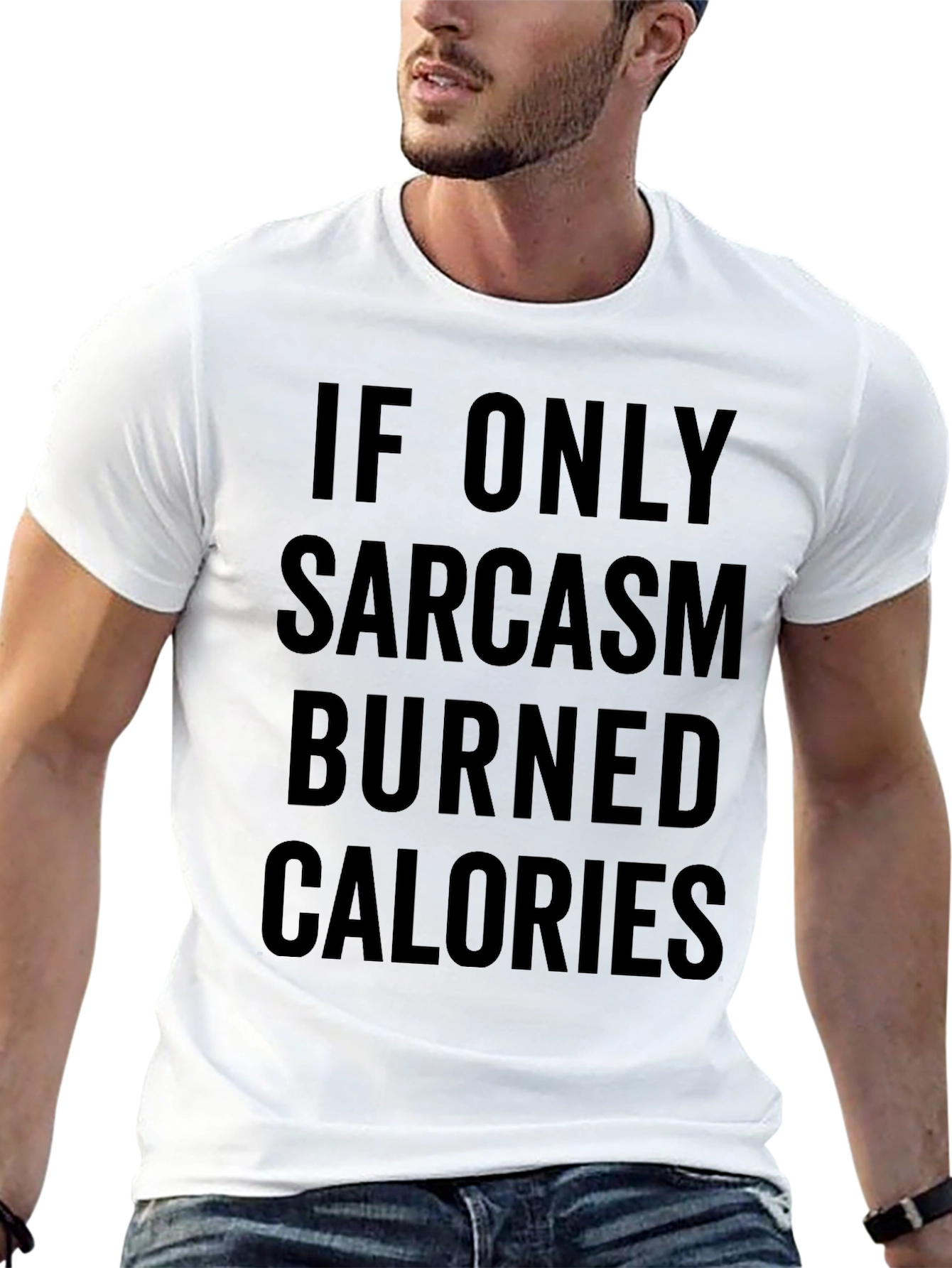 Sarcasm Burns Calories Graphic T-Shirt