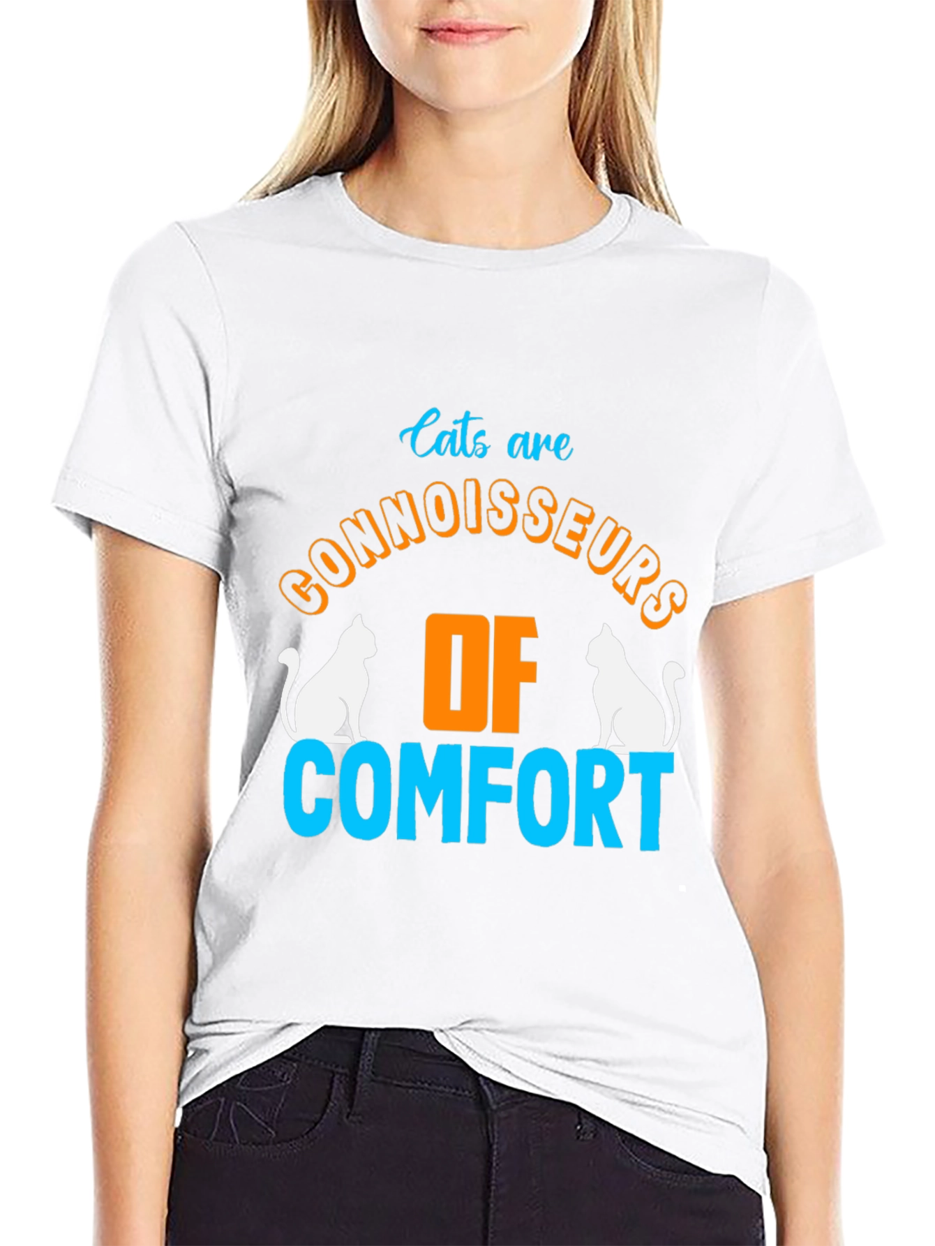 Cats Are Connoisseurs of Comfort T-Shirt