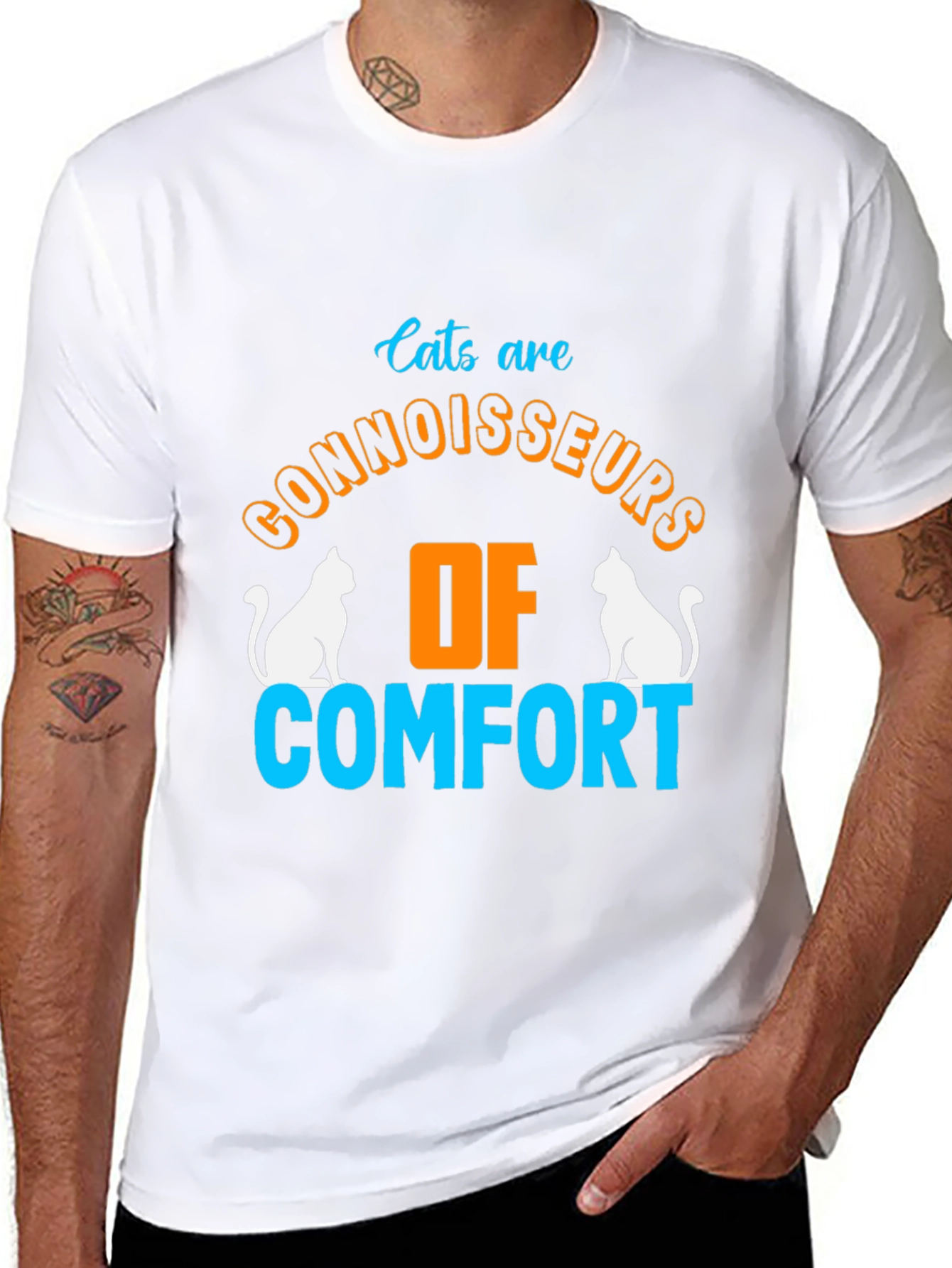 Cats Are Connoisseurs of Comfort T-Shirt