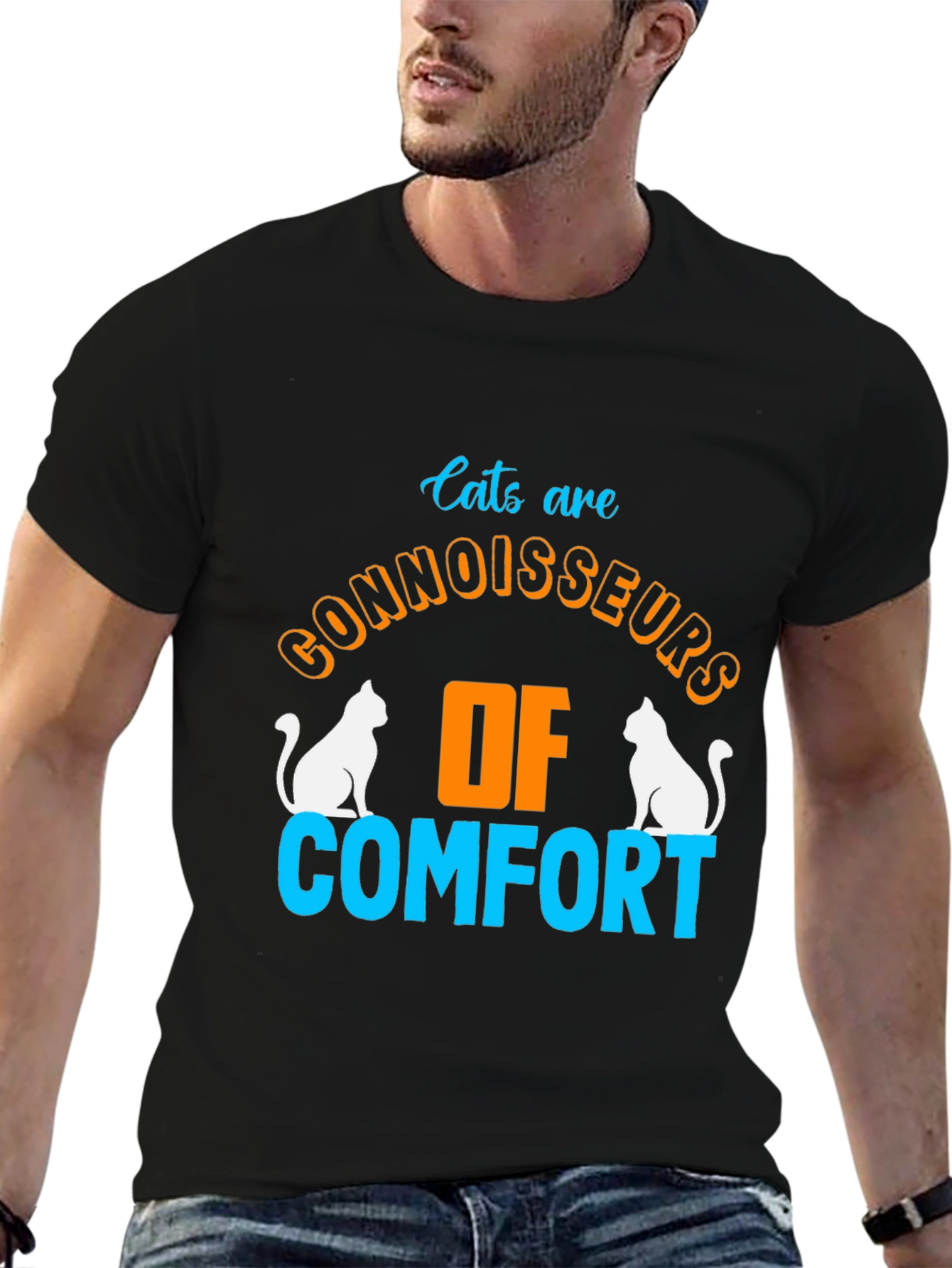 Cats Are Connoisseurs of Comfort T-Shirt