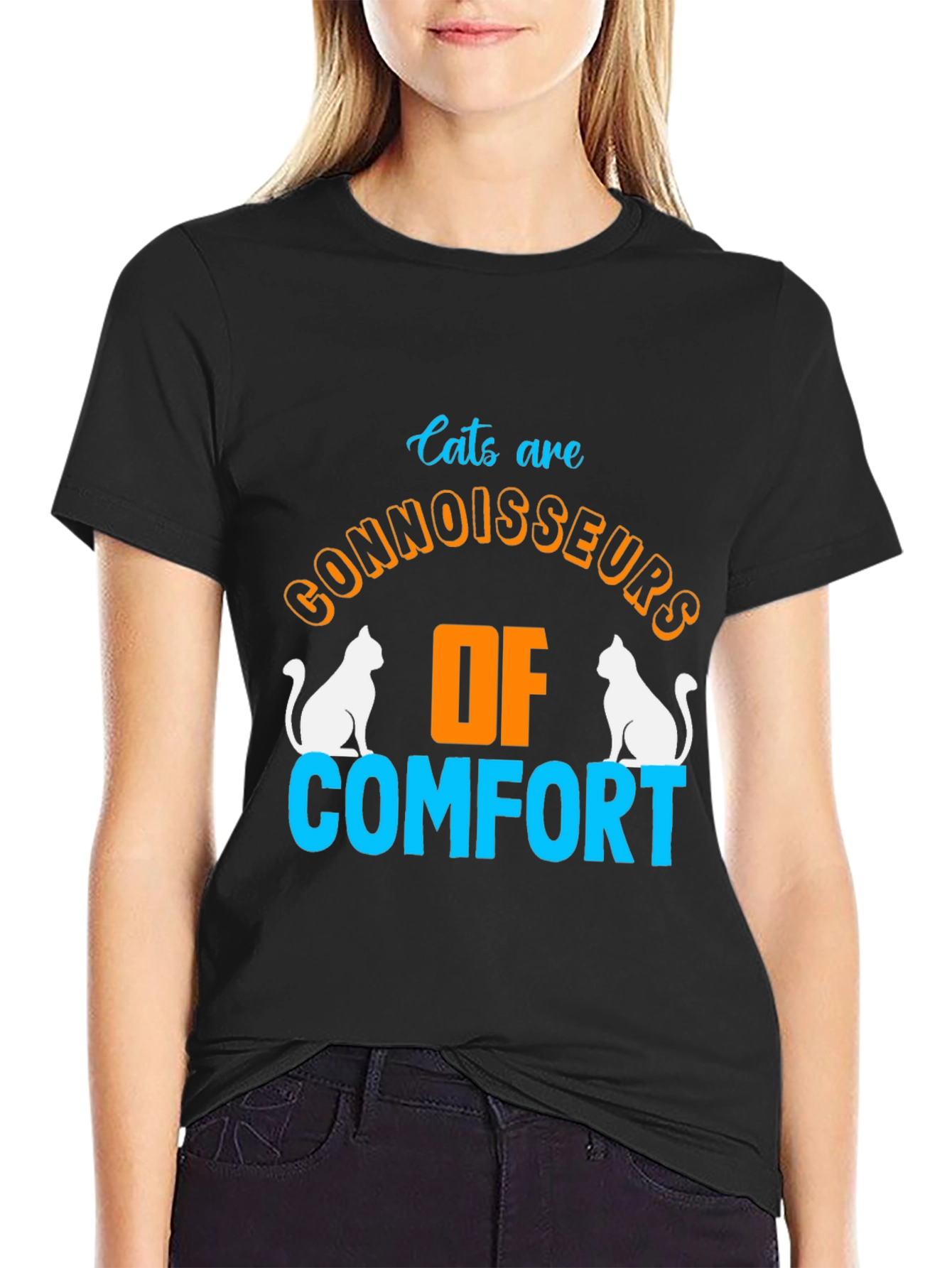 Cats Are Connoisseurs of Comfort T-Shirt
