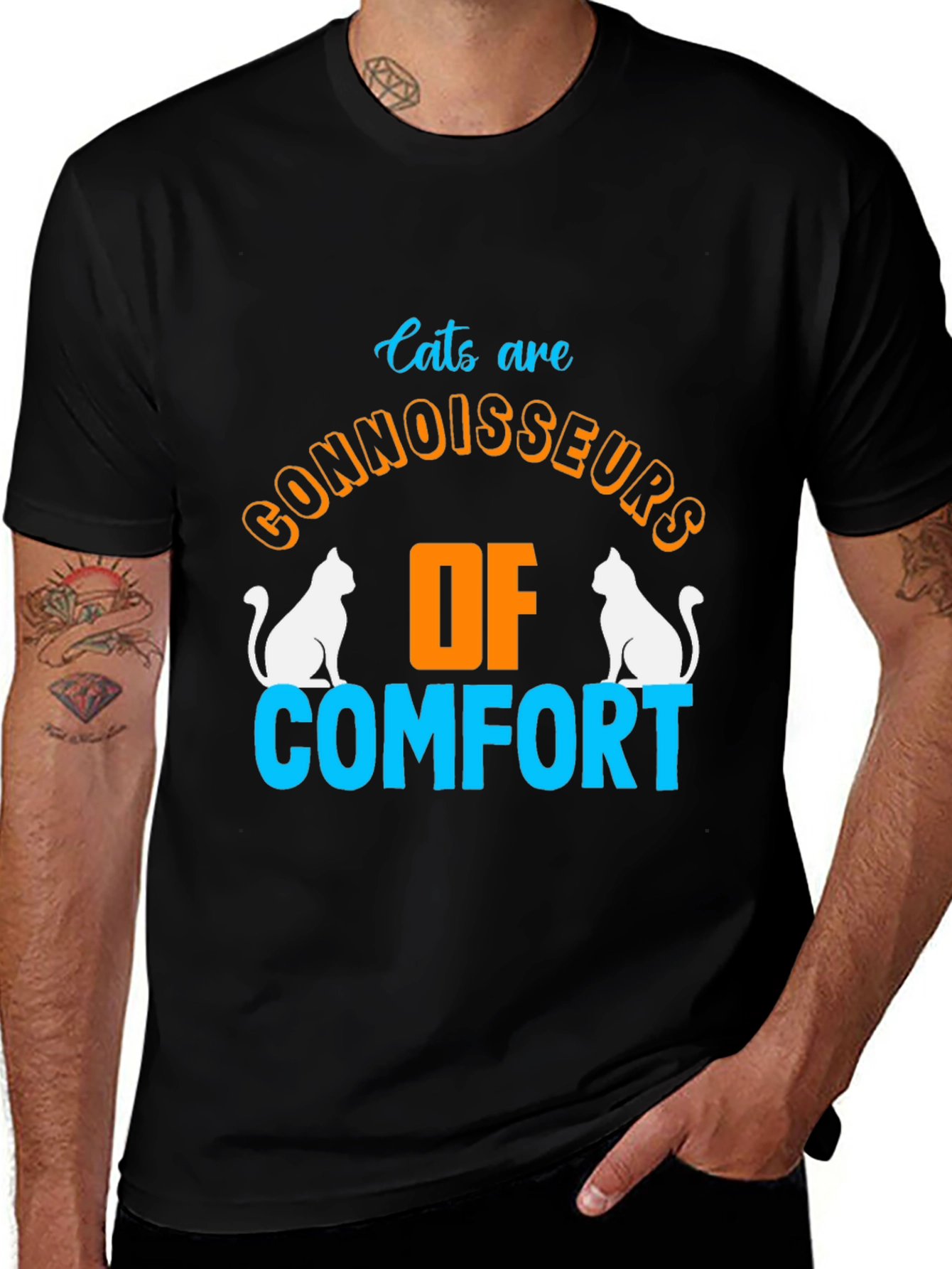 Cats Are Connoisseurs of Comfort T-Shirt