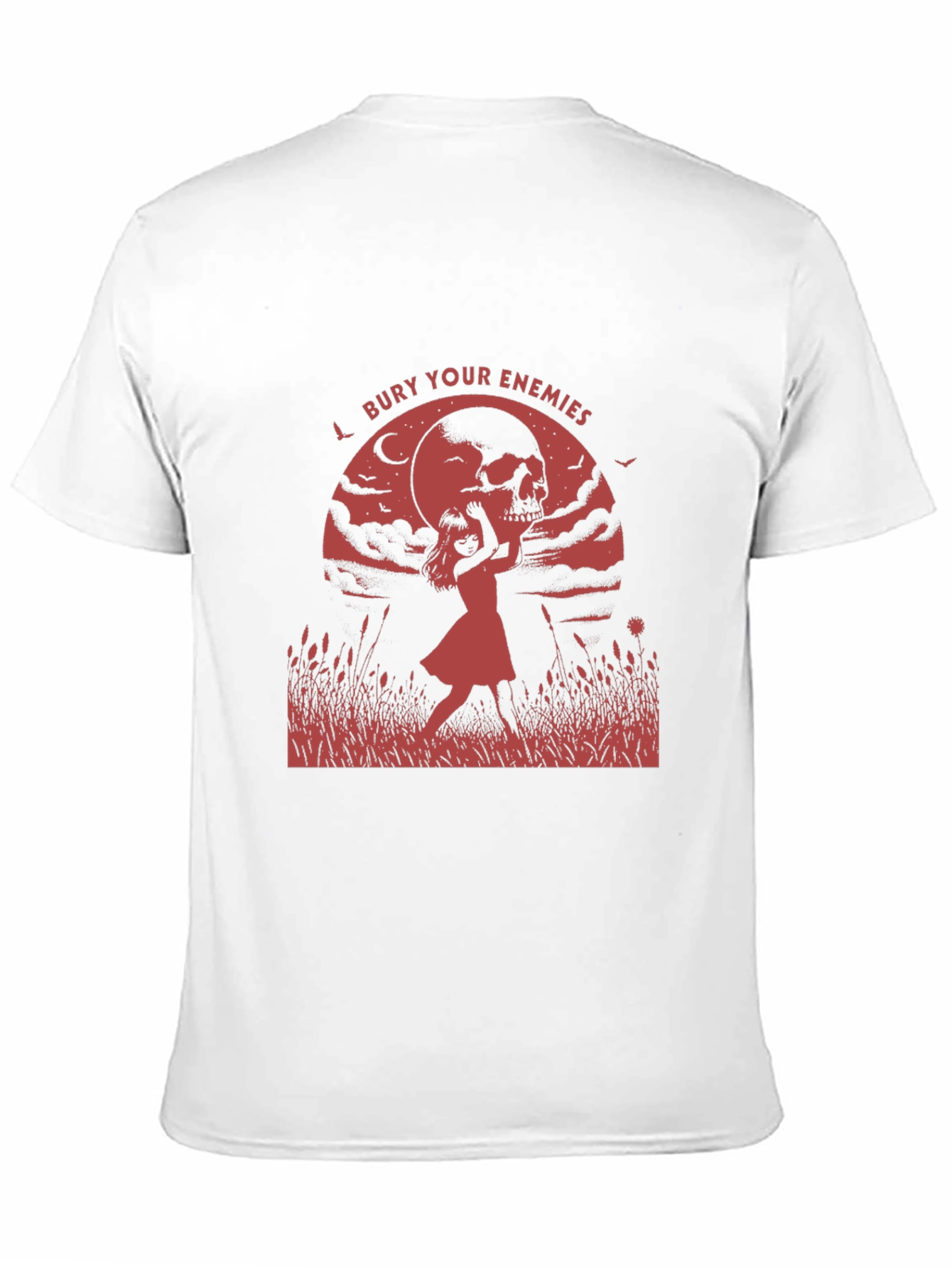 Bury Your Enemies Graphic T-Shirt - Black
