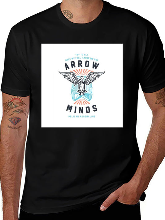 Arrow Minds Black T-Shirt